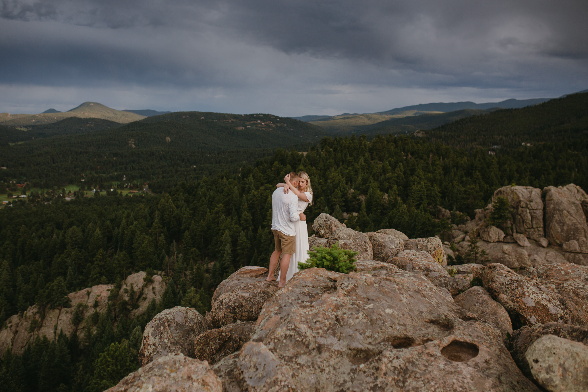 Adventure Engagement Photos | Evergreen, Colorado Photographer