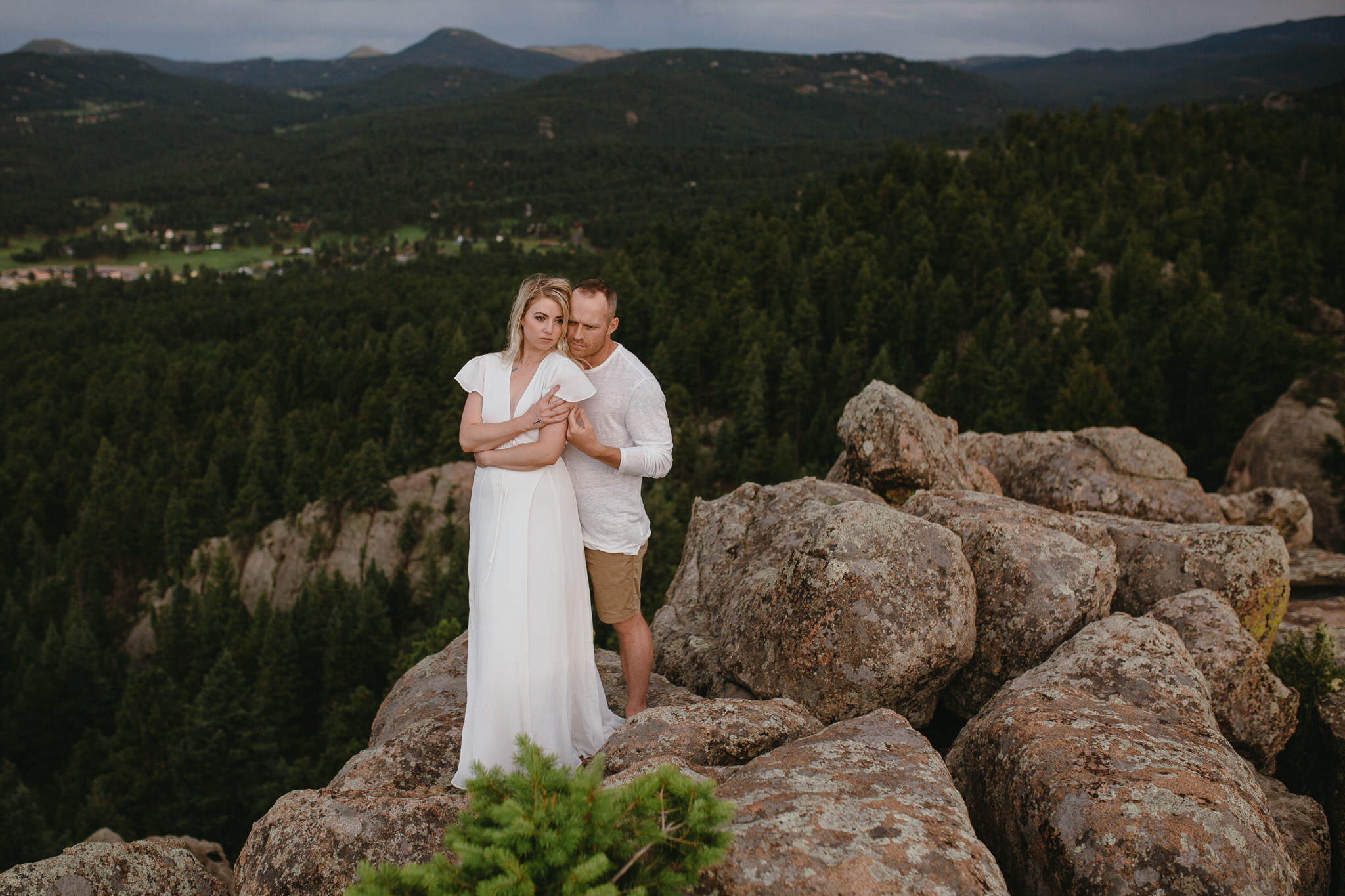 Adventure Engagement Photos | Evergreen, Colorado Photographer