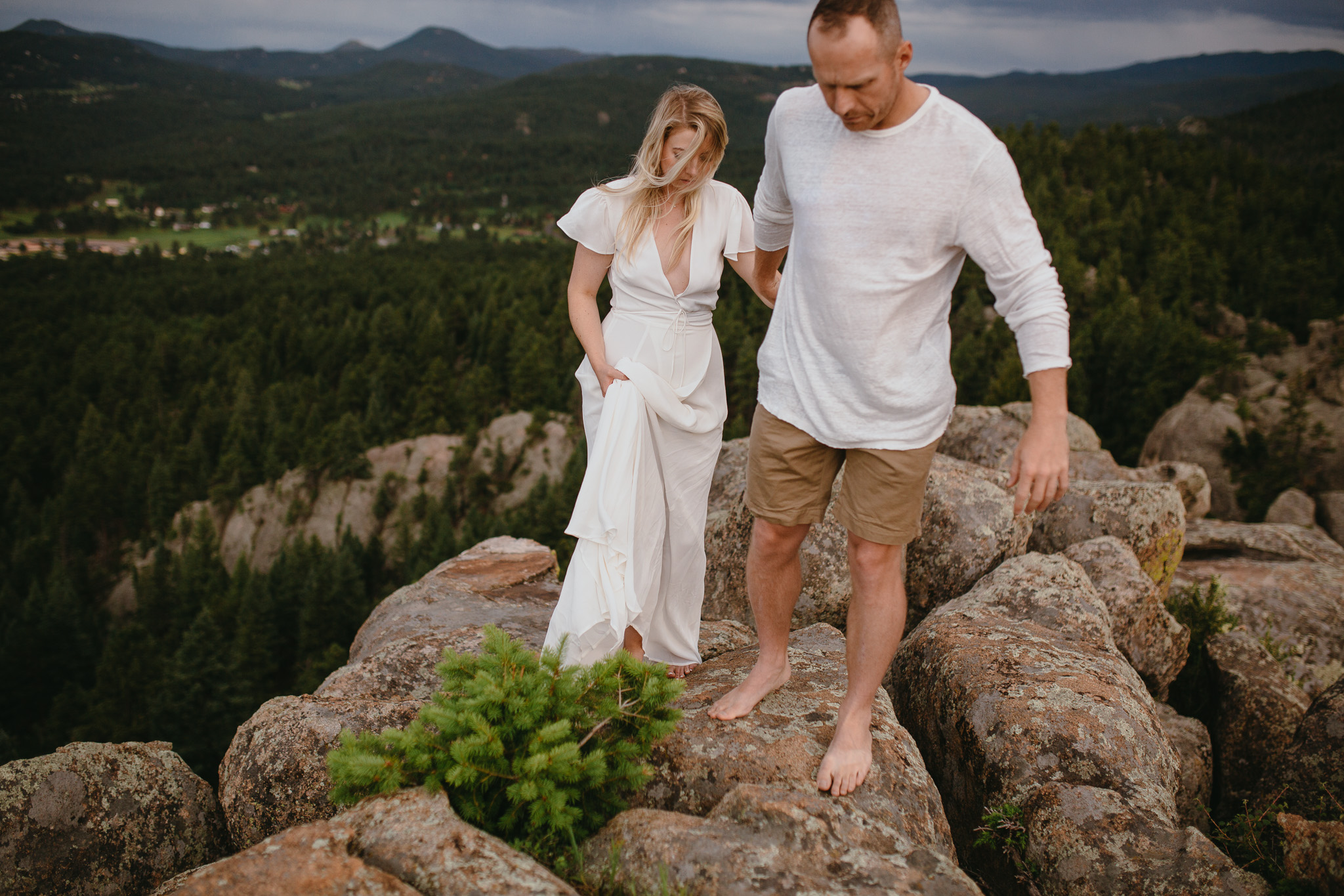 Adventure Engagement Photos | Evergreen, Colorado Photographer