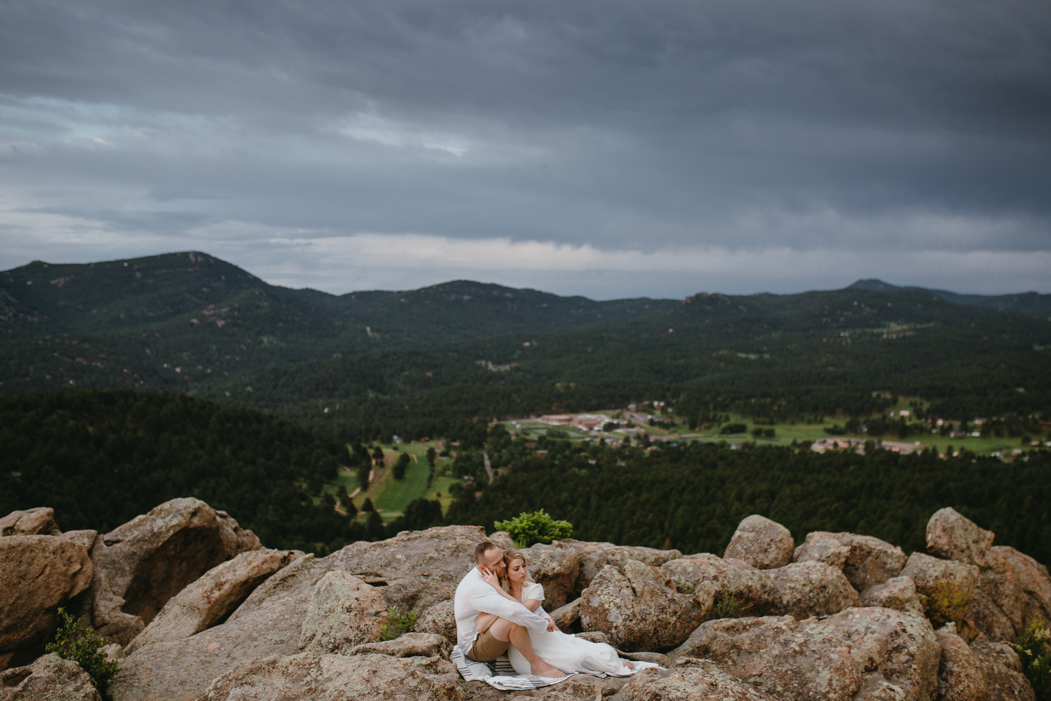 Adventure Engagement Photos | Evergreen, Colorado Photographer