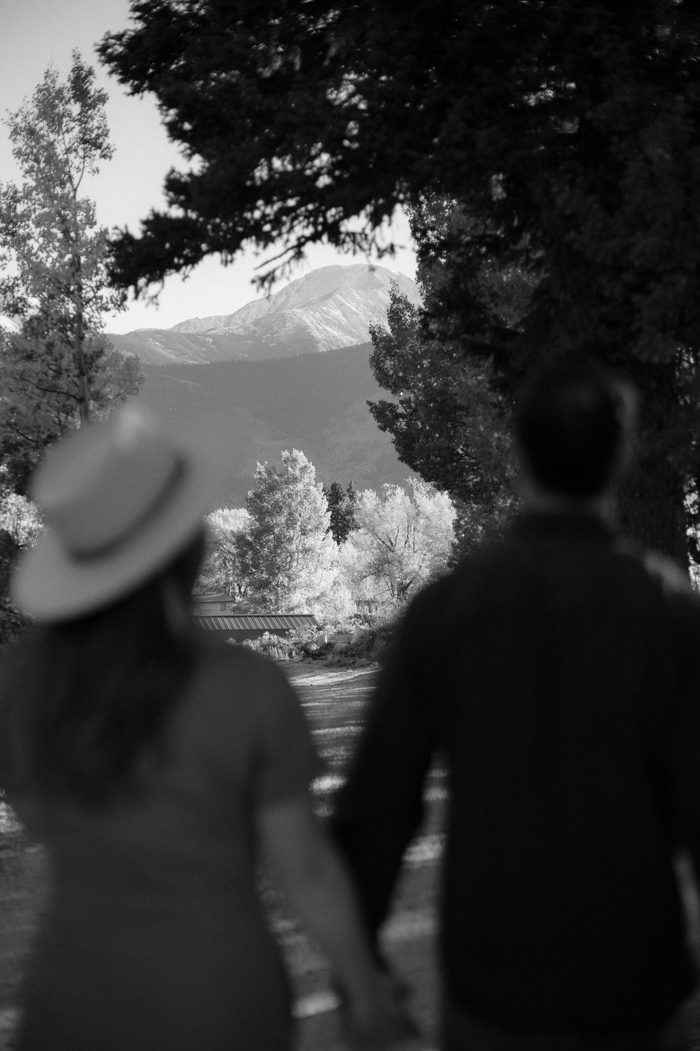 mountain engagement session