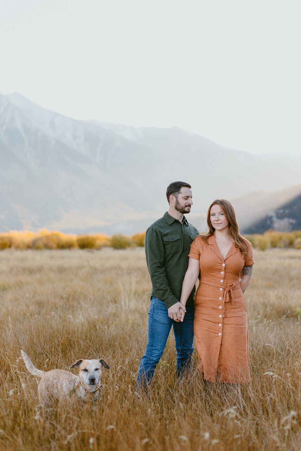 colorado mountains engagement session