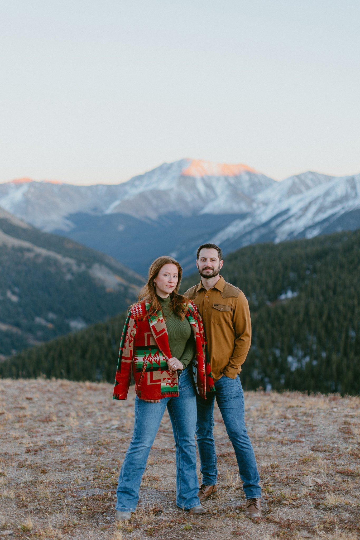 aspen, colorado engagement session