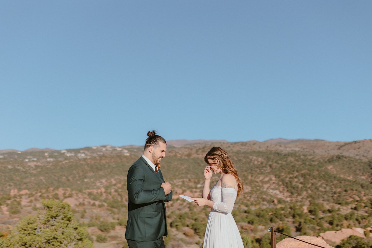 Garden of the Gods ceremony