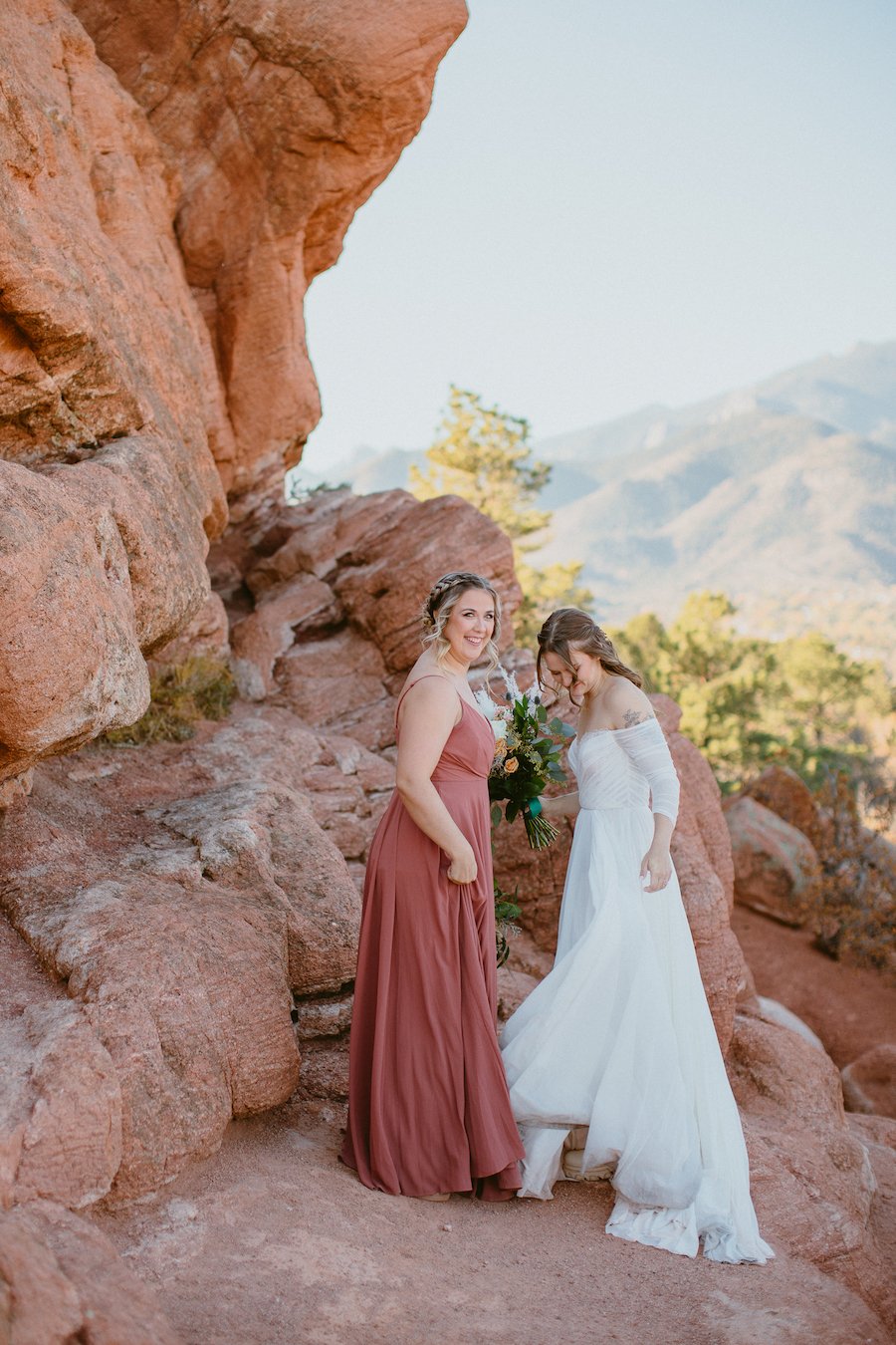 Garden of the Gods wedding