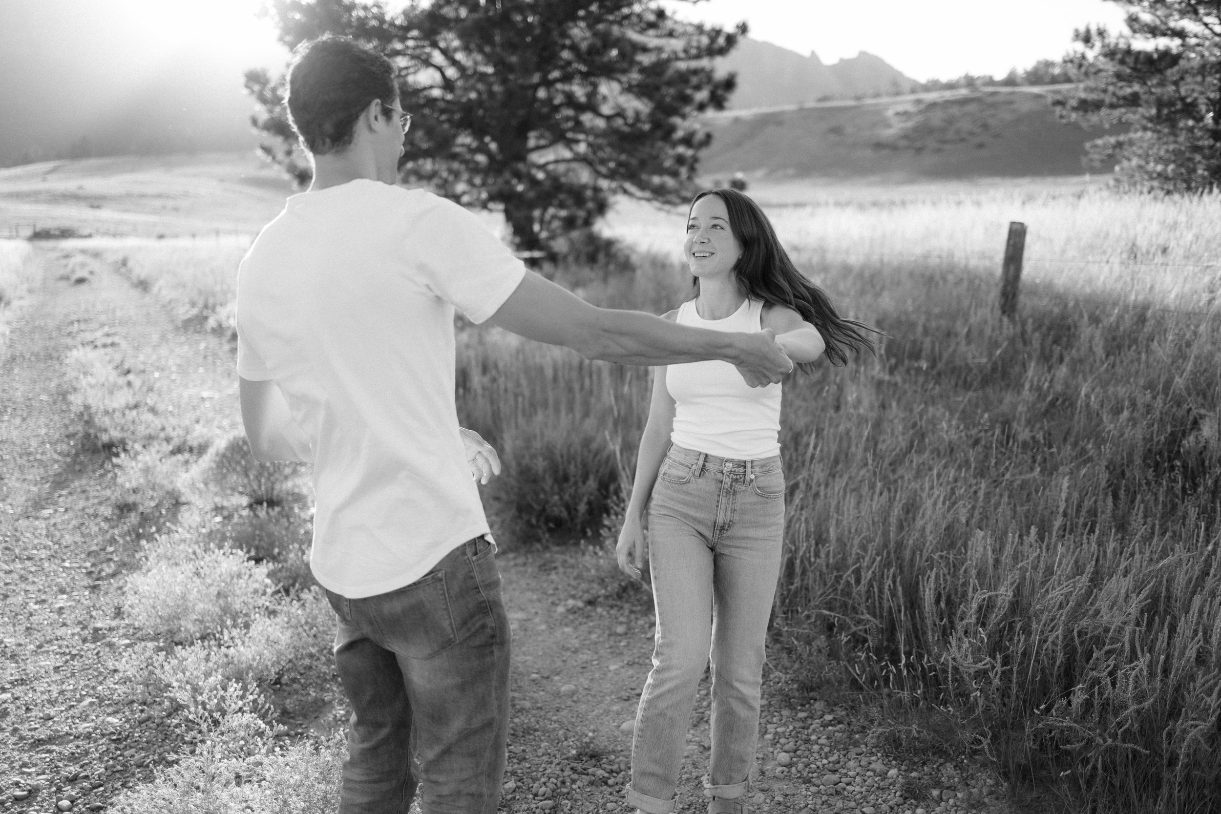 Boulder engagement photos