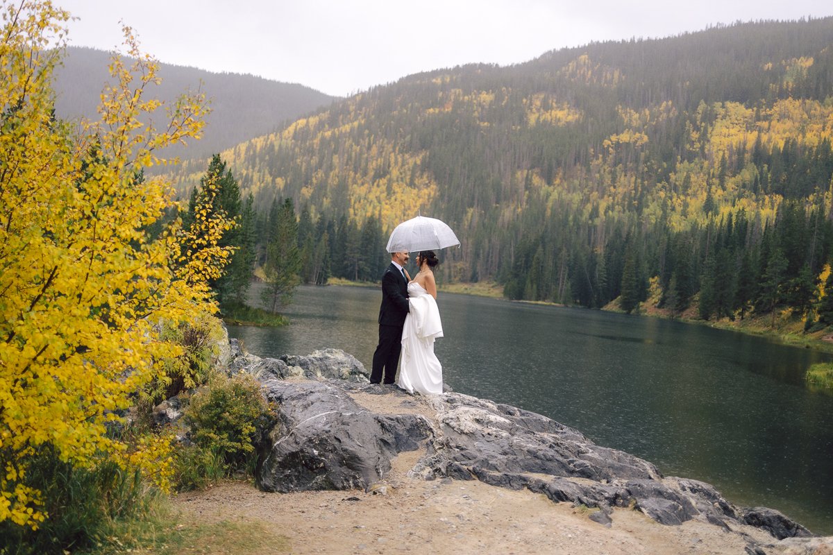 Alpine Lake Elopement | Vail, Colorado Wedding Photographer