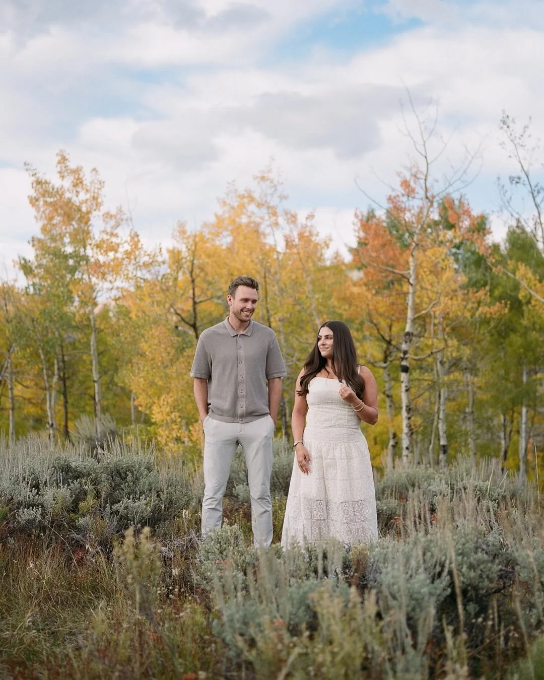 Nothing gold can stay or whatever but actually it&rsquo;s criminal how quickly this time in the mountains comes to an end. So grateful L + G wanted to frolic among the changing leaves and sagebrush so I could get in some much needed aspen enjoyment. 