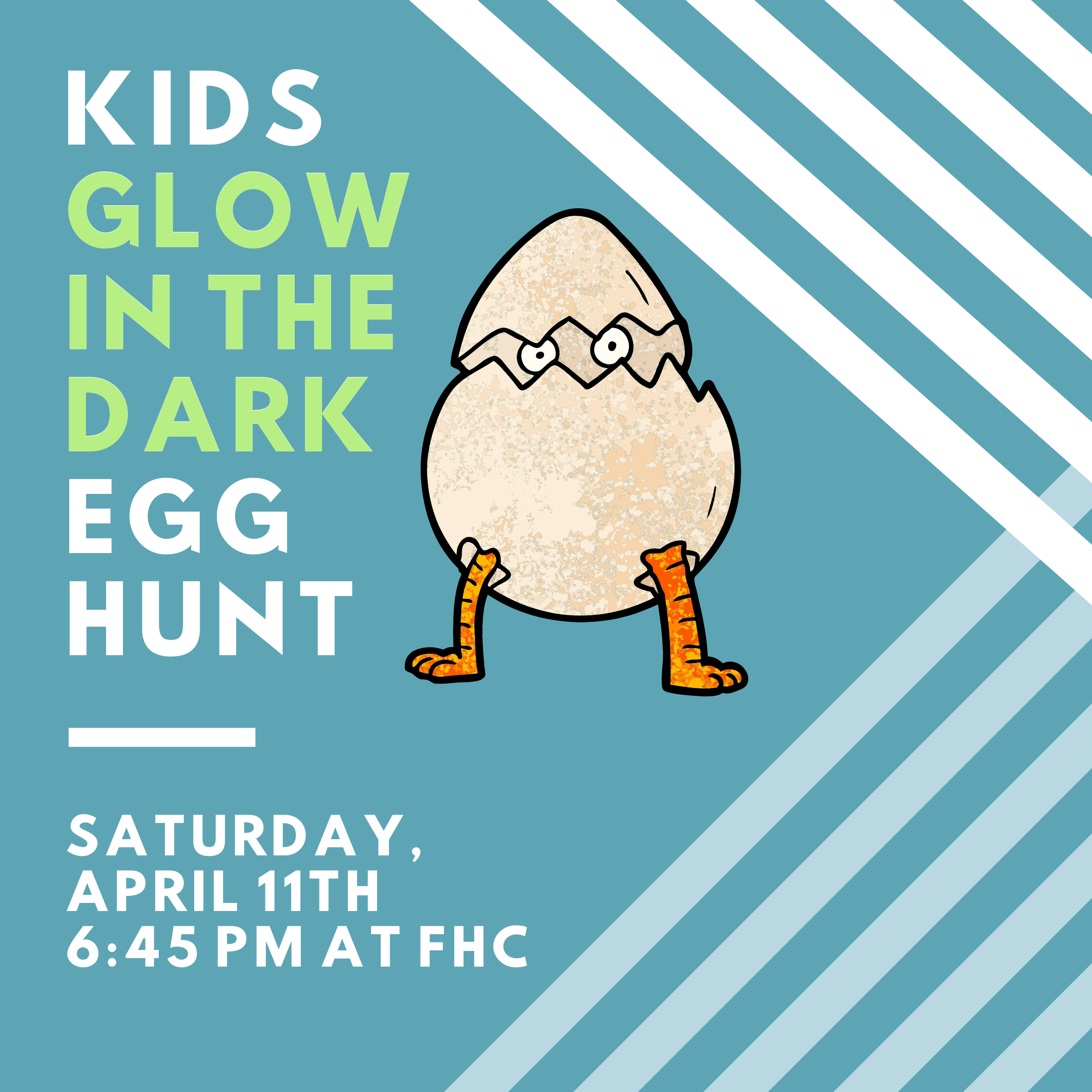 Kid's Glow in the Dark Egg Hunt