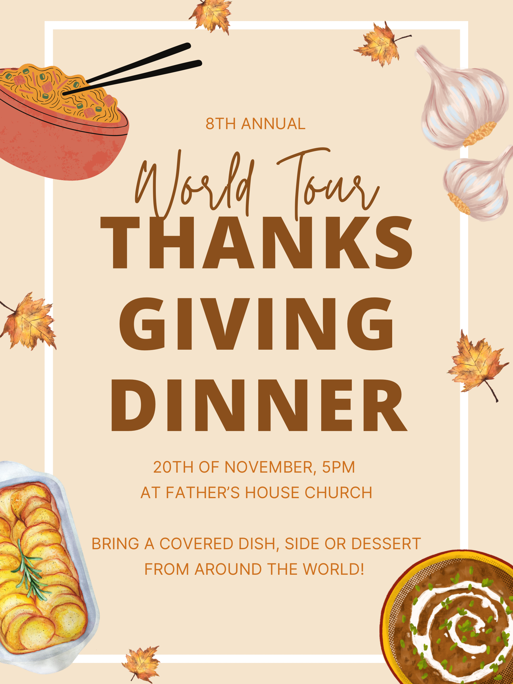 8th Annual Thanksgiving World Tour