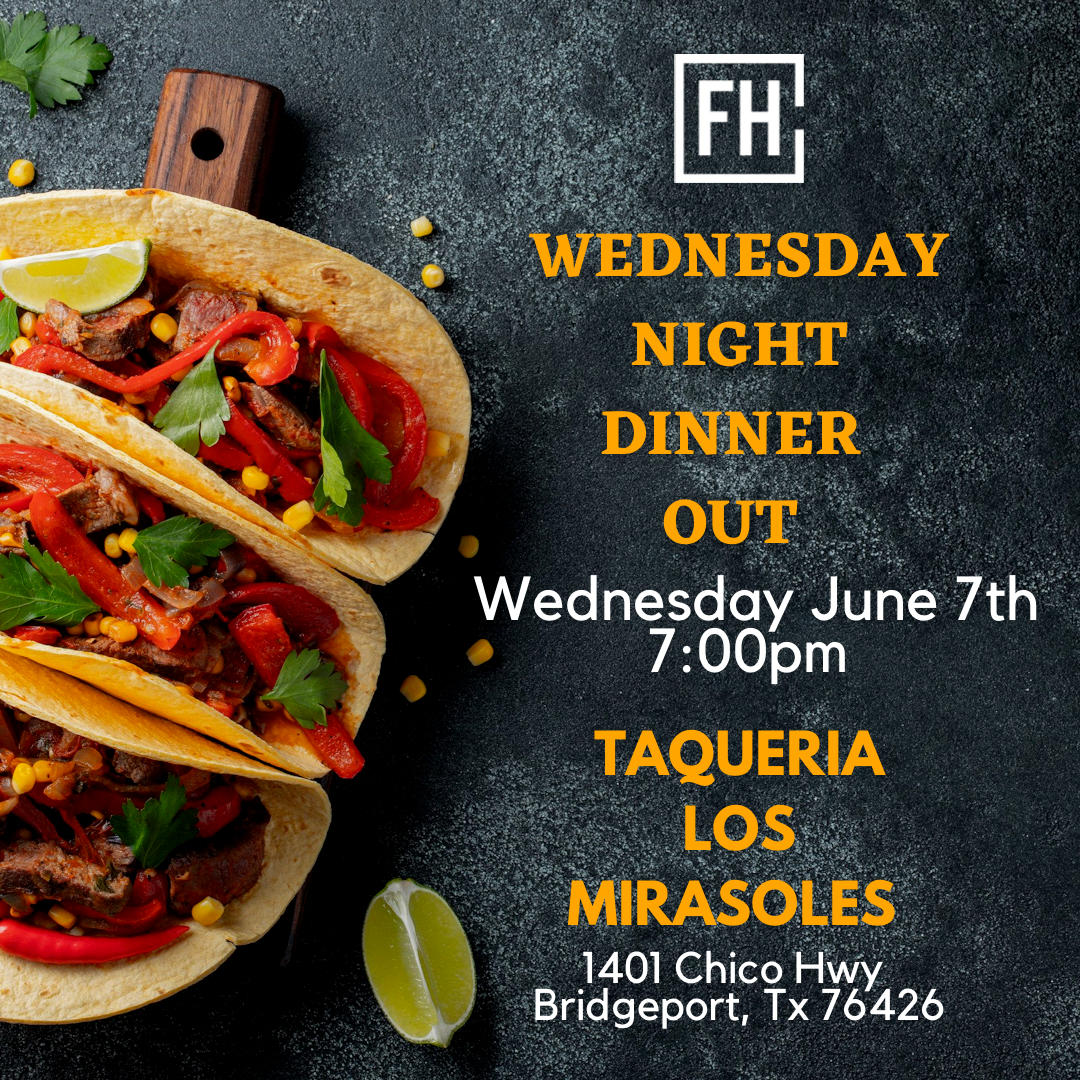 Wednesday Night Dinner Out