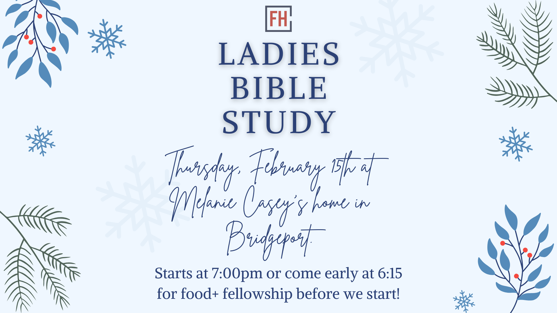 Ladies Bible Study