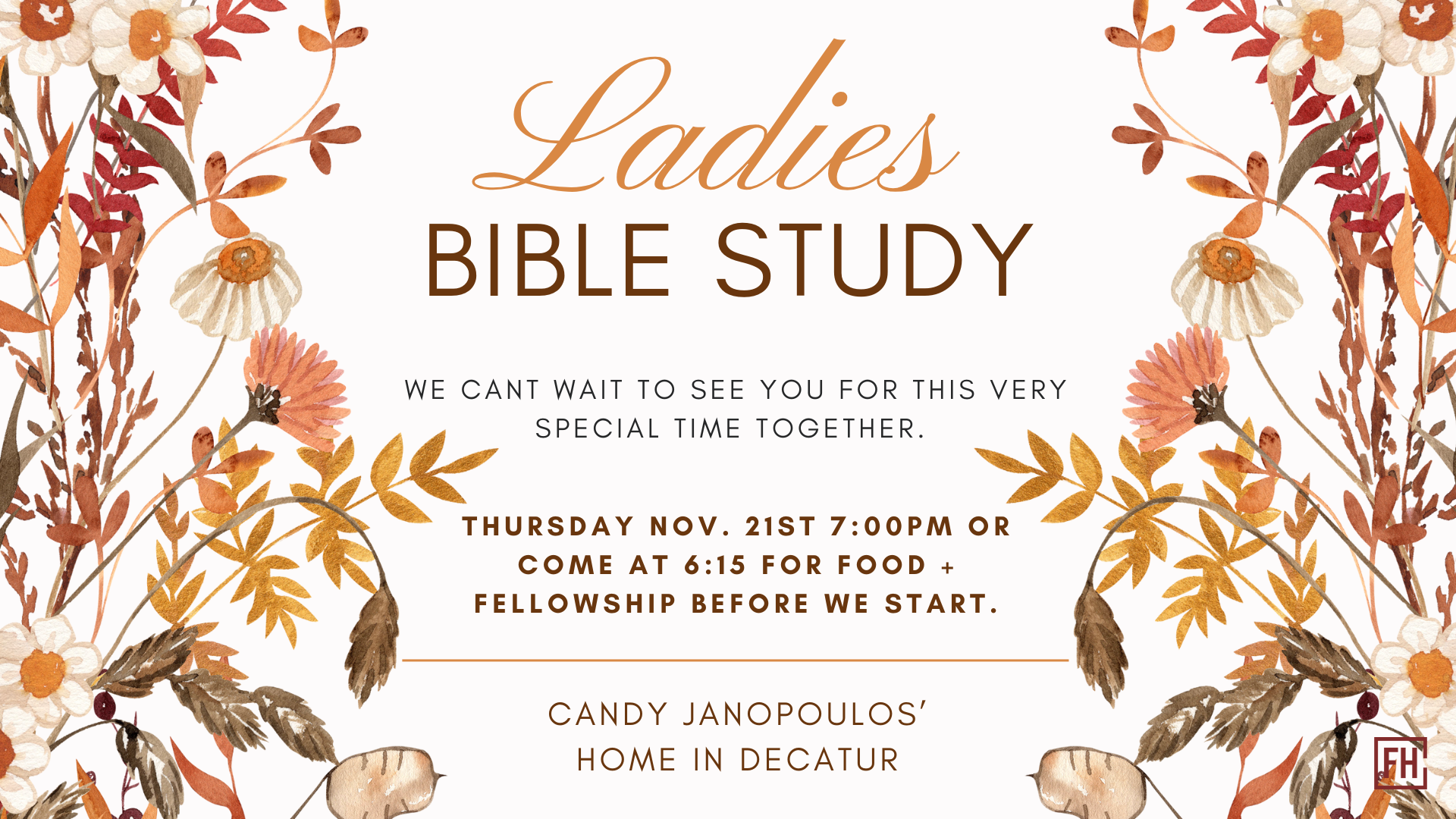 Ladies Bible Study