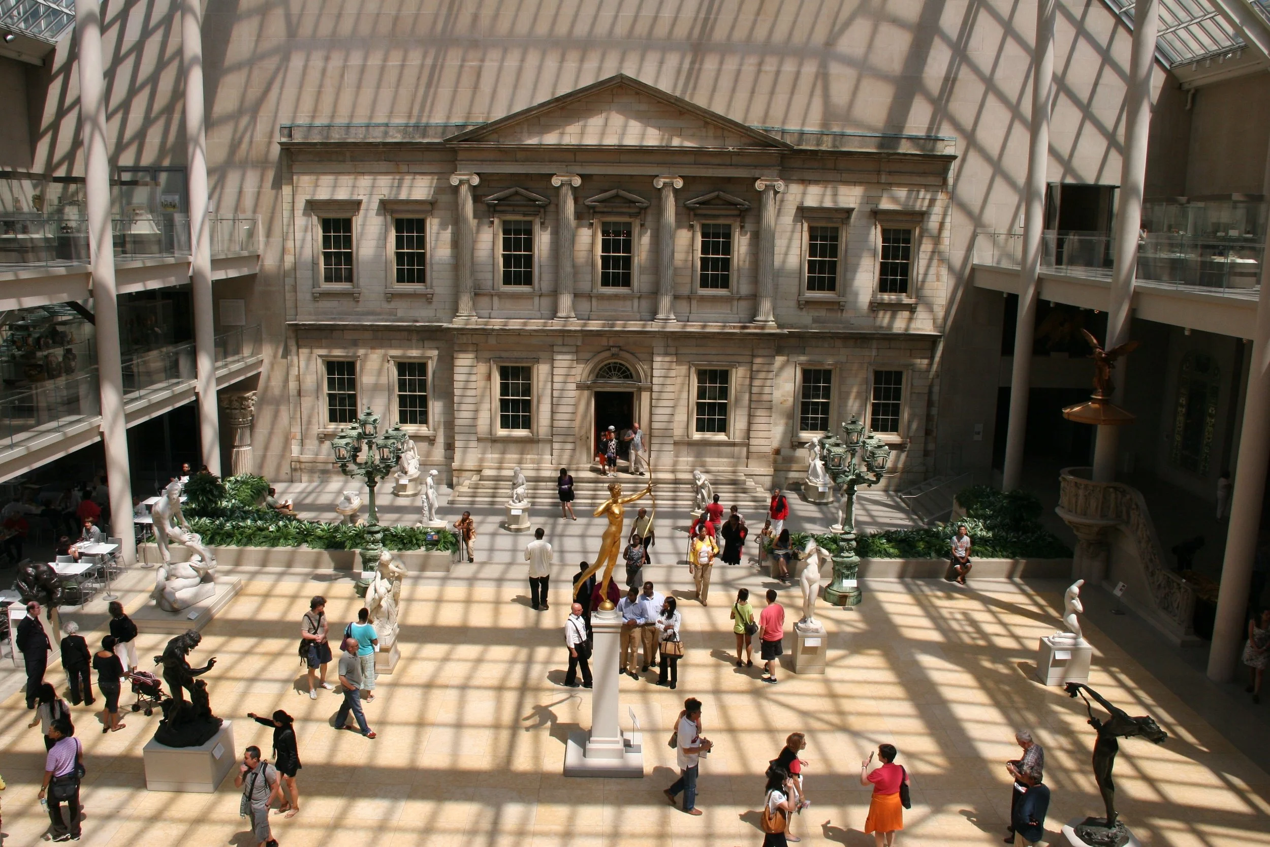 The American Wing Courtyard