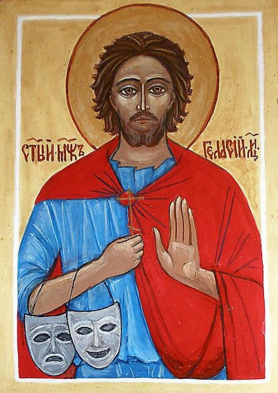 Icon of St. Genesius of Rome