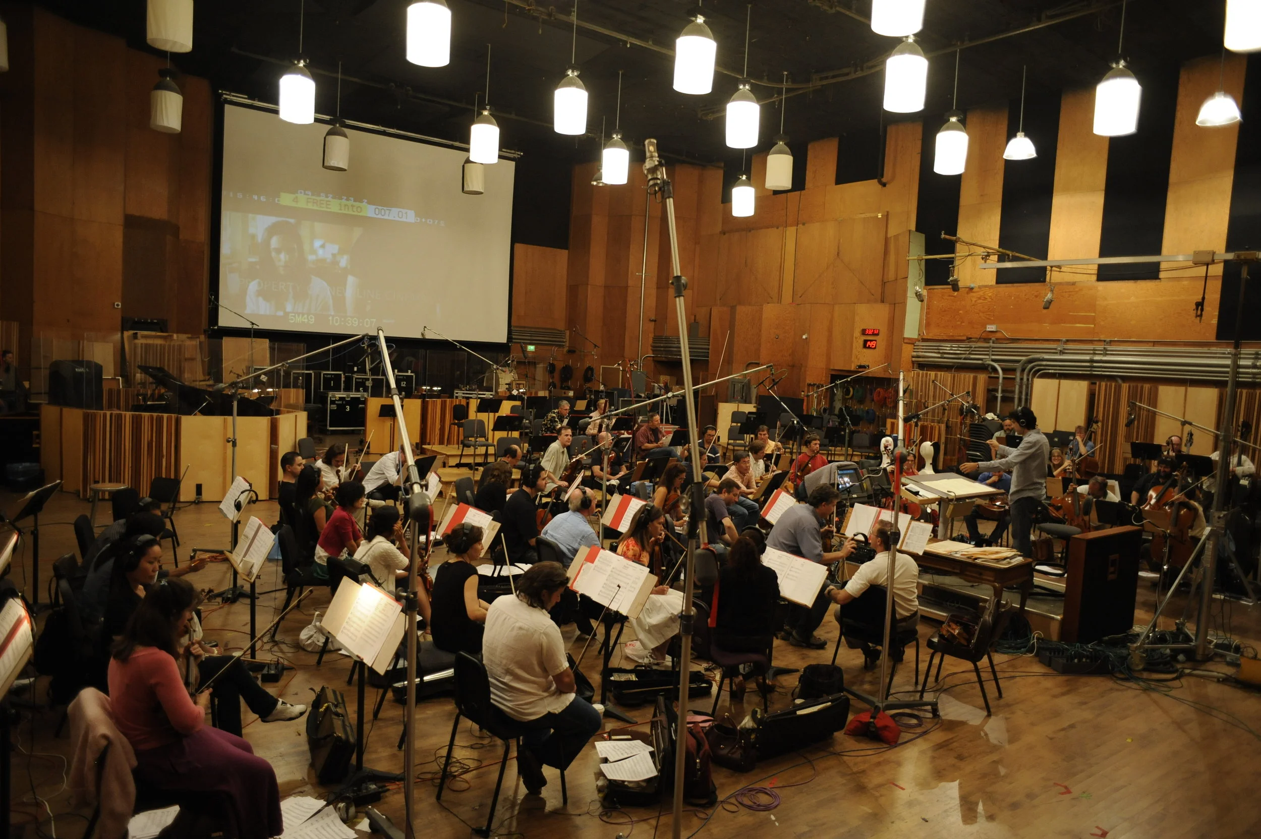 He's Just Not That Into You Recording Session, Newman Scoring Stage, 20th Century Fox