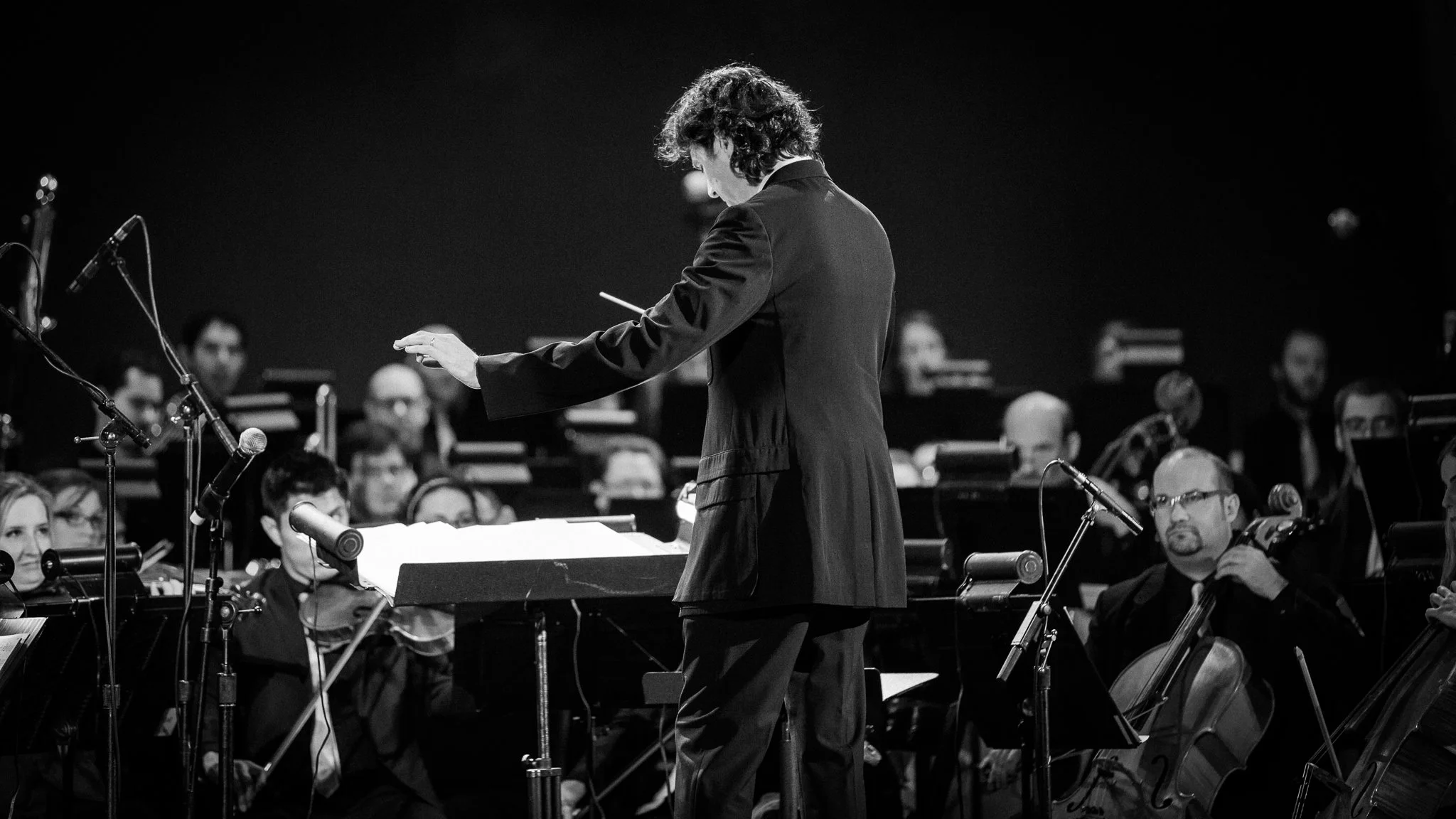 Conducting "Triumph of the Spirit" with the Fairfax Choral Society and Orchestra