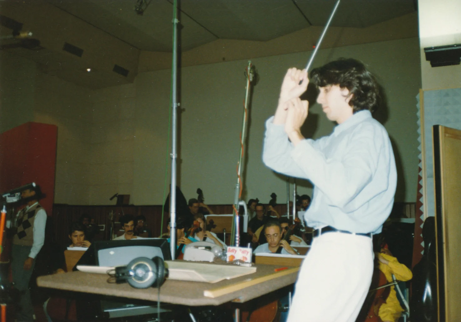 "Triumph of the Spirit" recording session