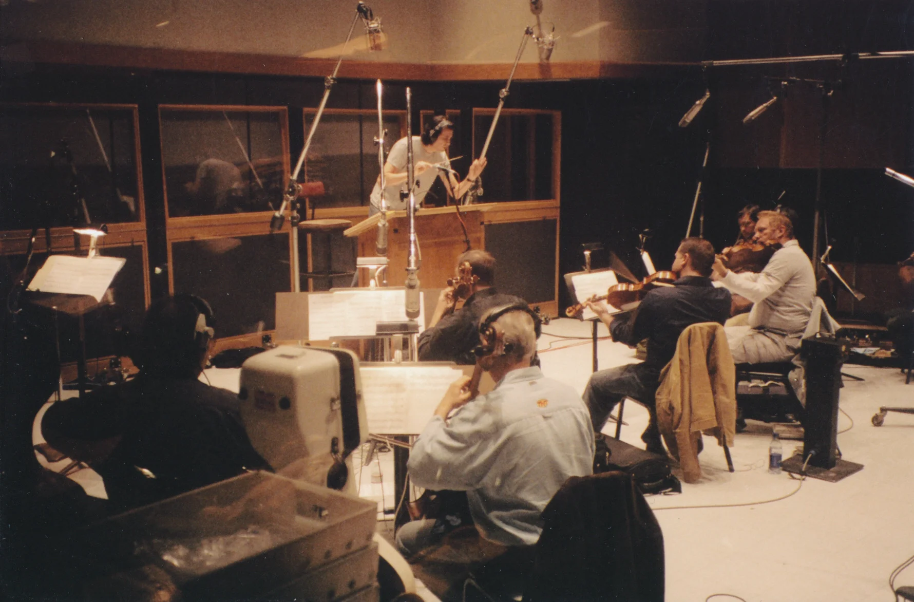 My Muse recording session at Capitol Records