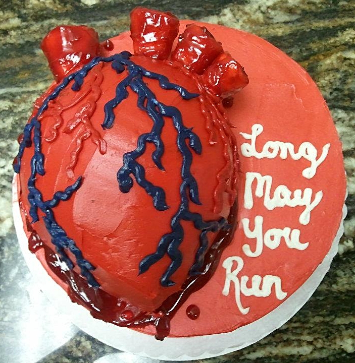 Bleeding Heart Cake