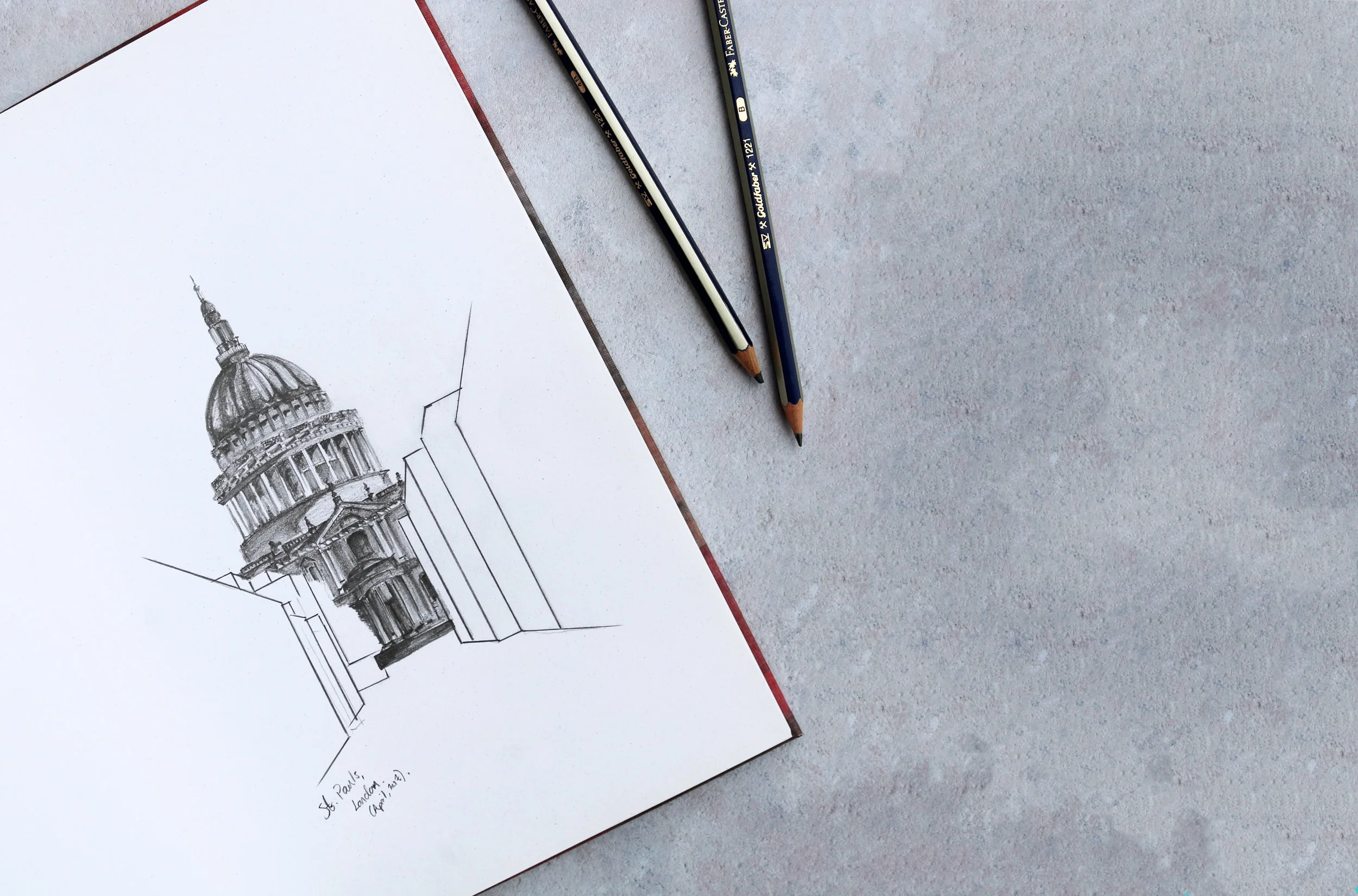 St. Paul's Cathedral Sketch by Tom Martin (April, 2017).jpg