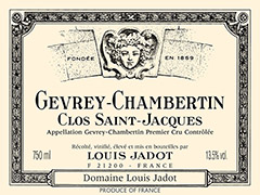  Gevrey-Chambertin Clos Saint Jacques Premier Cru  