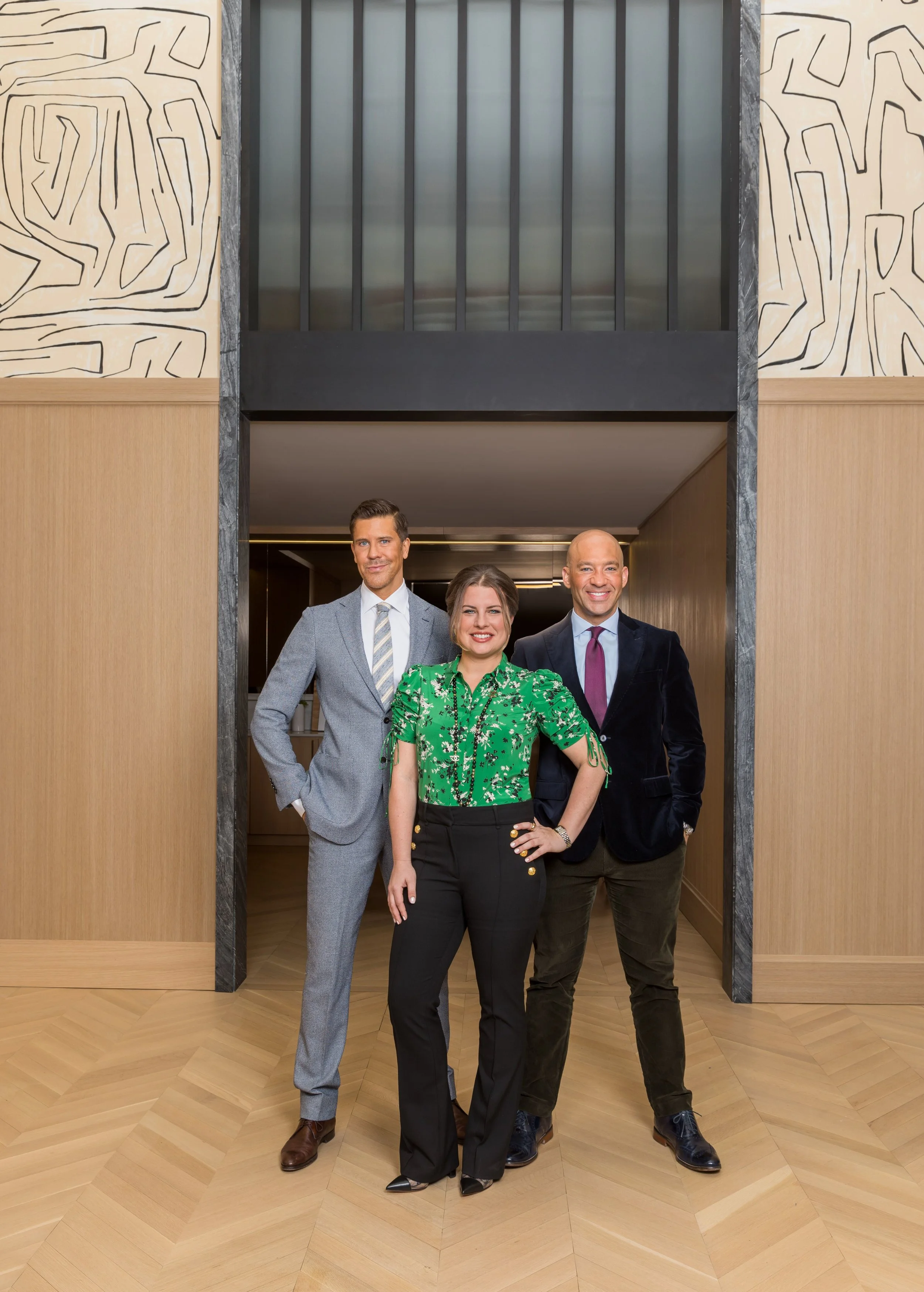 Fredrik Eklund, Jessica Peters, and John Gomes