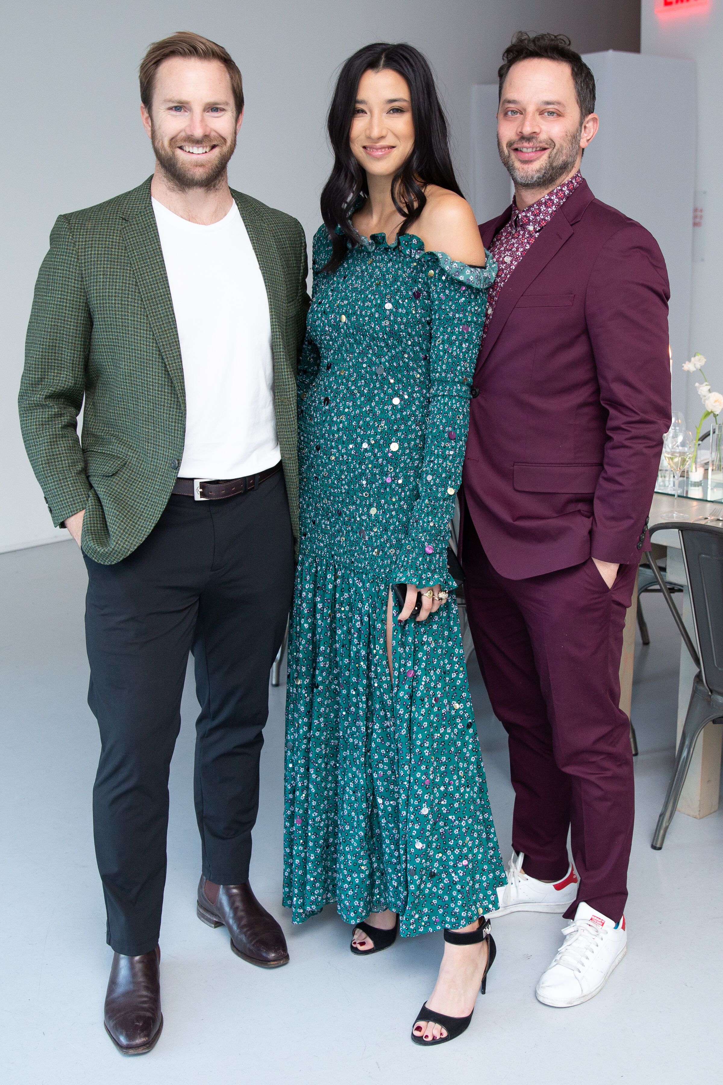 Luke Shadbolt, Lily Kwong, Nick Kroll. P hoto Credit: Kelly Taub/BFA