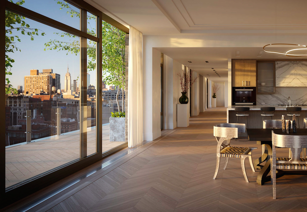 Ryan Korban Lists $15.5M Penthouse at 40 Bleecker in NoHo