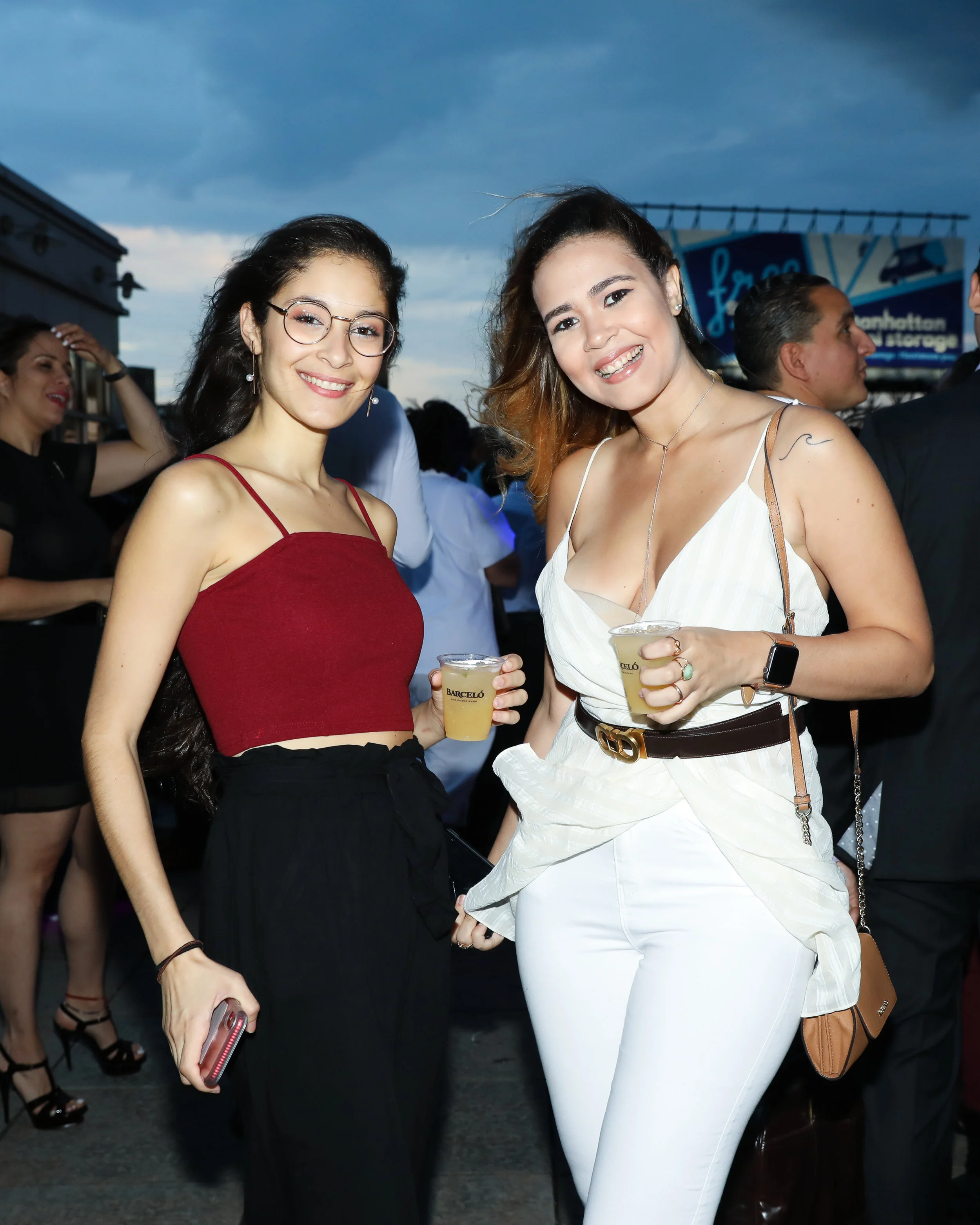 Cristy Taveras and Stacy Cast