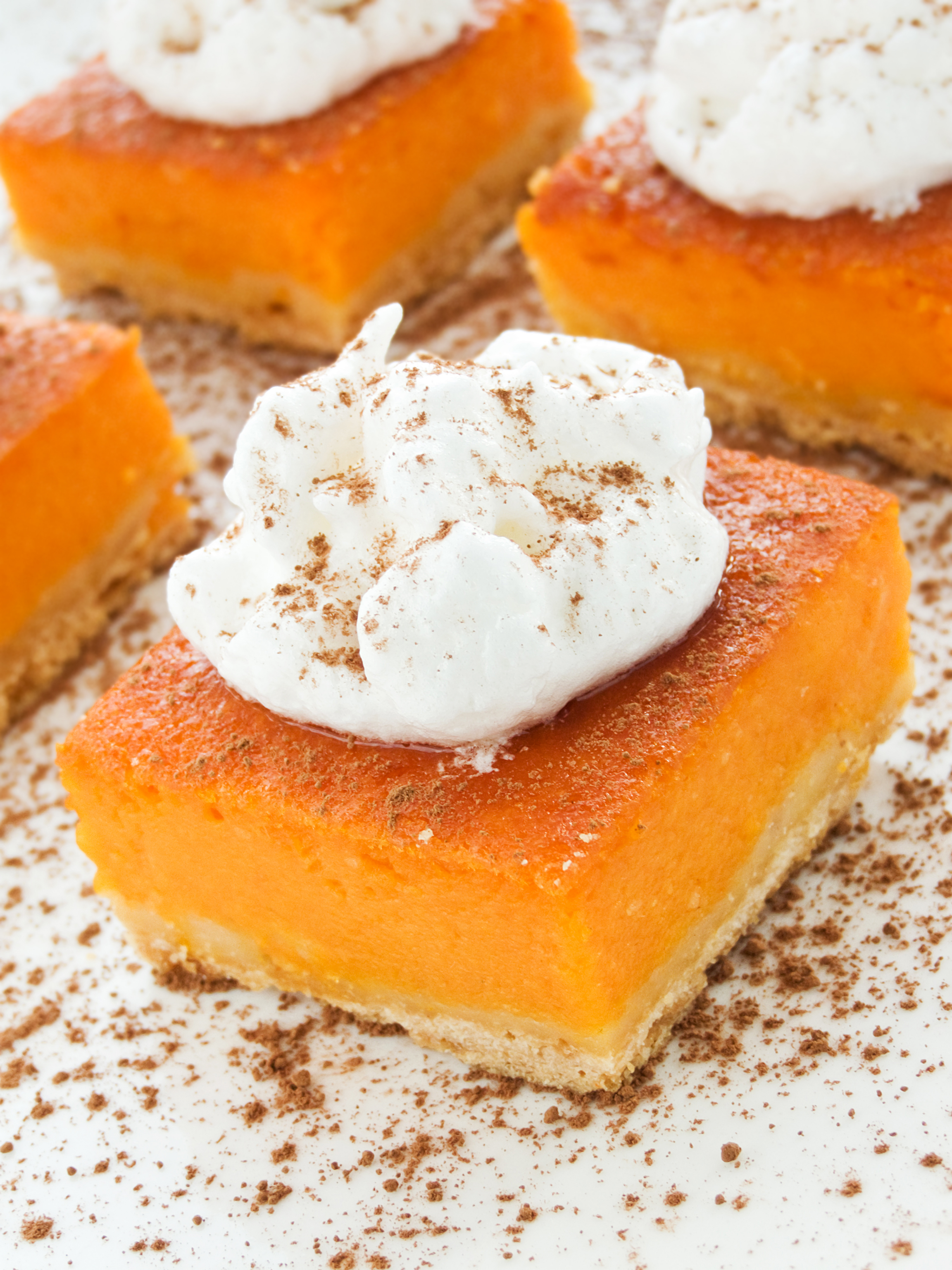 Pumpkin Cheesecake Bars