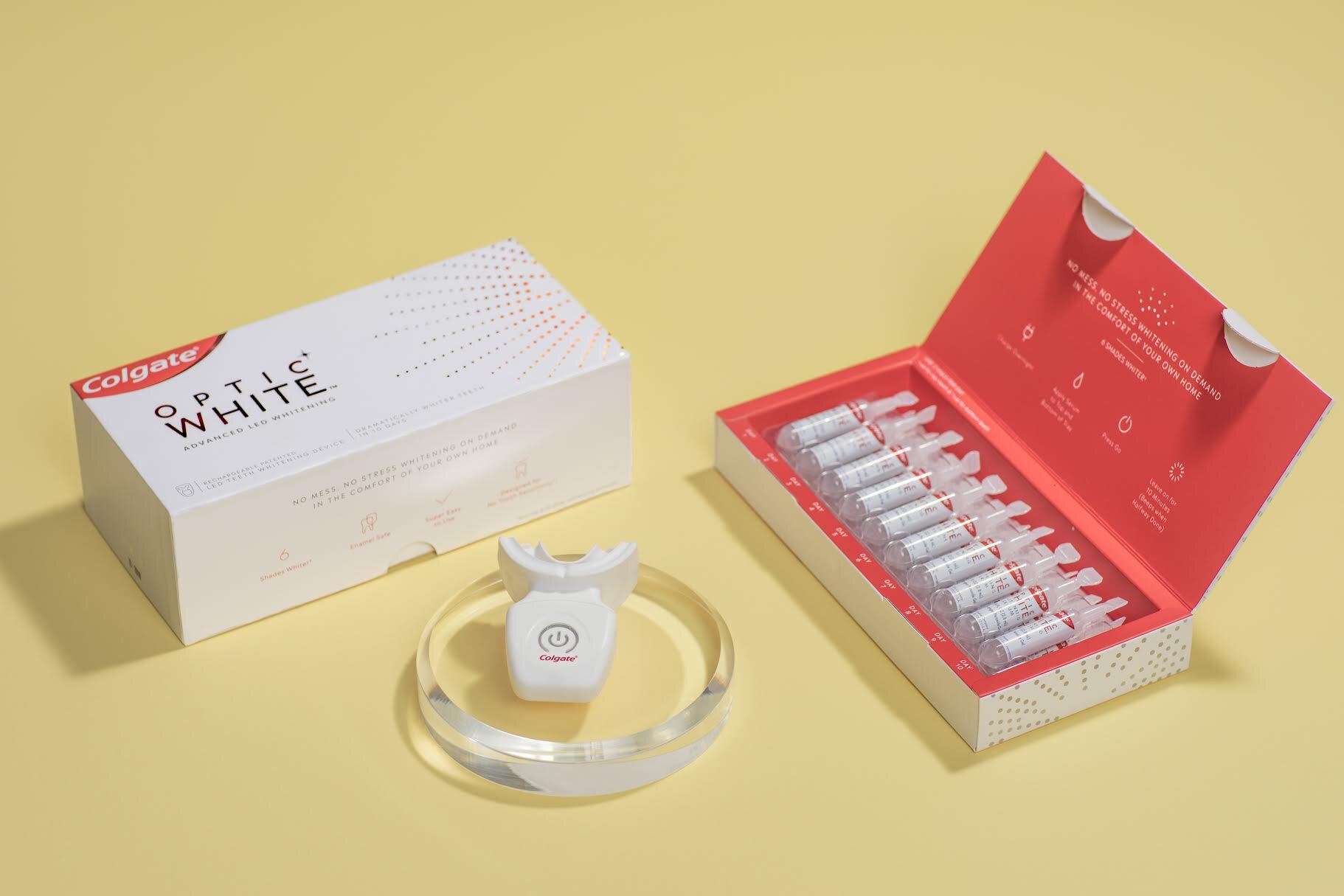 Colgate Optic White's LED Teeth at-home Whitening Kit