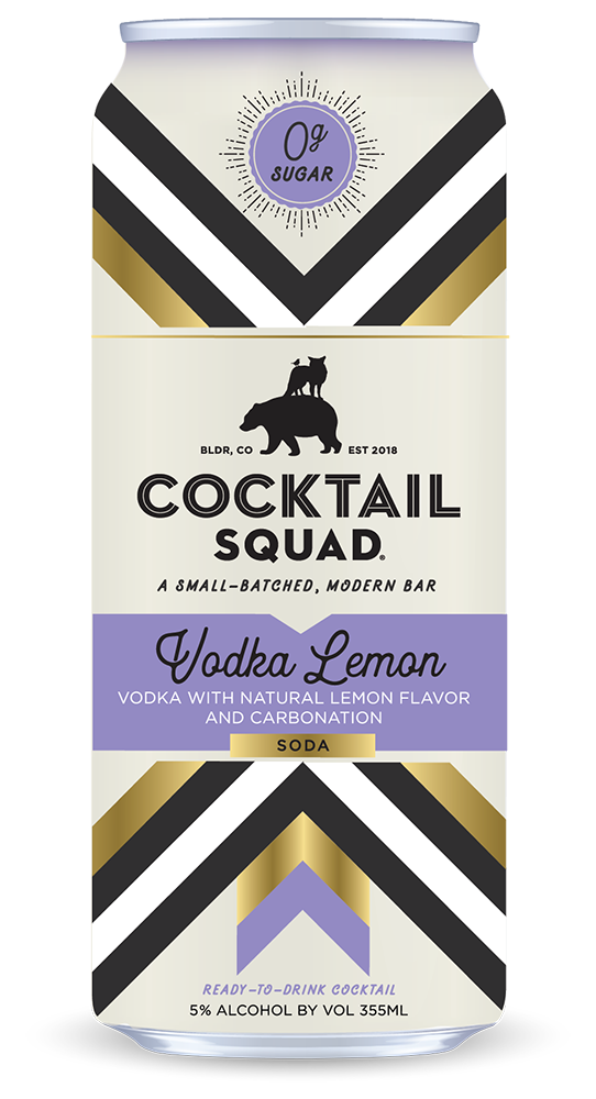 Cocktail Squad Vodka Lemon Soda