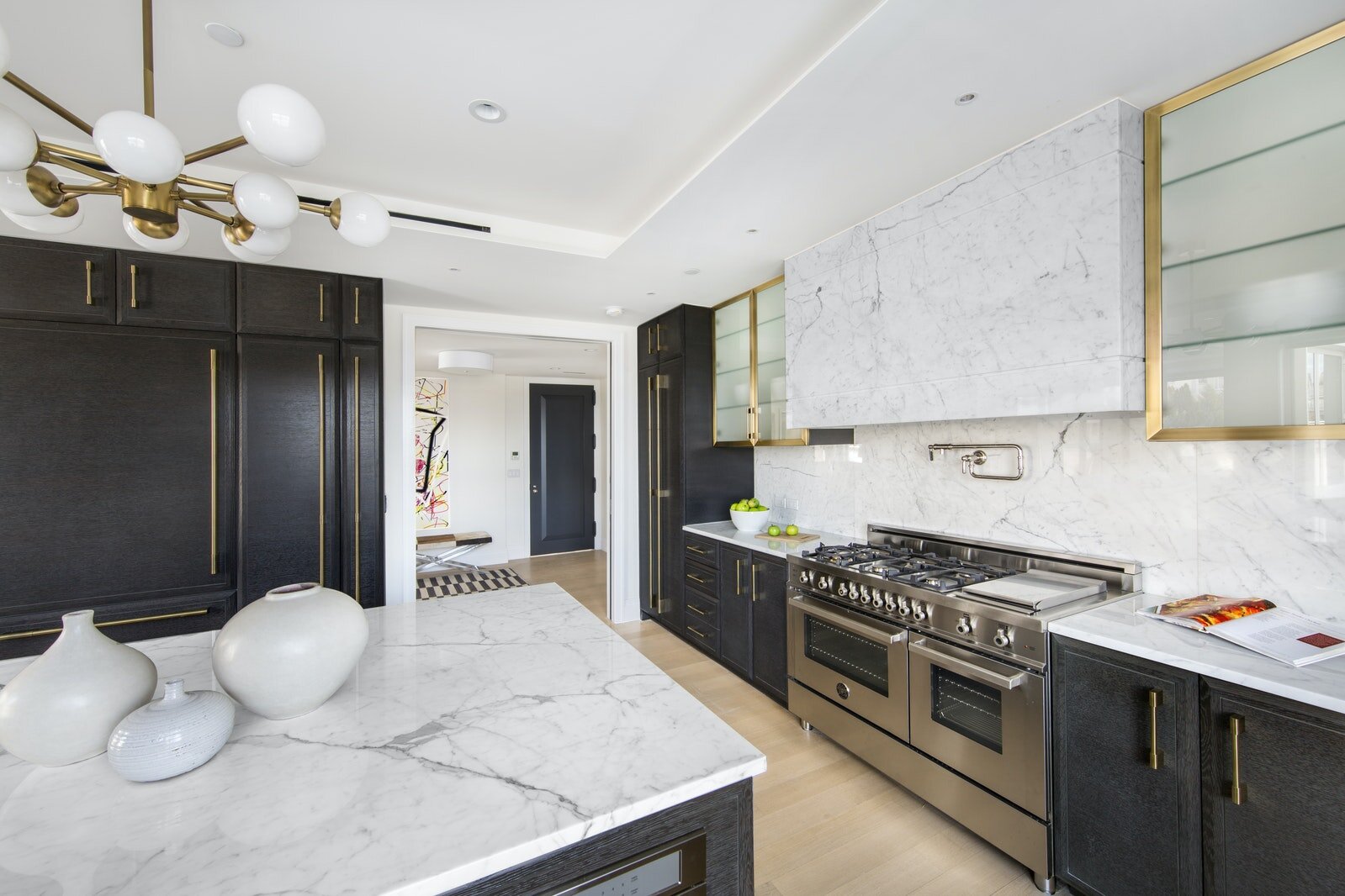   498 West End Avenue, Penthouse   Designed to deliver equal portions of elegance and functionality, every facet of the kitchen exceeds the highest standards while also delivering innovative design concepts - from the outstanding millwork in custom c