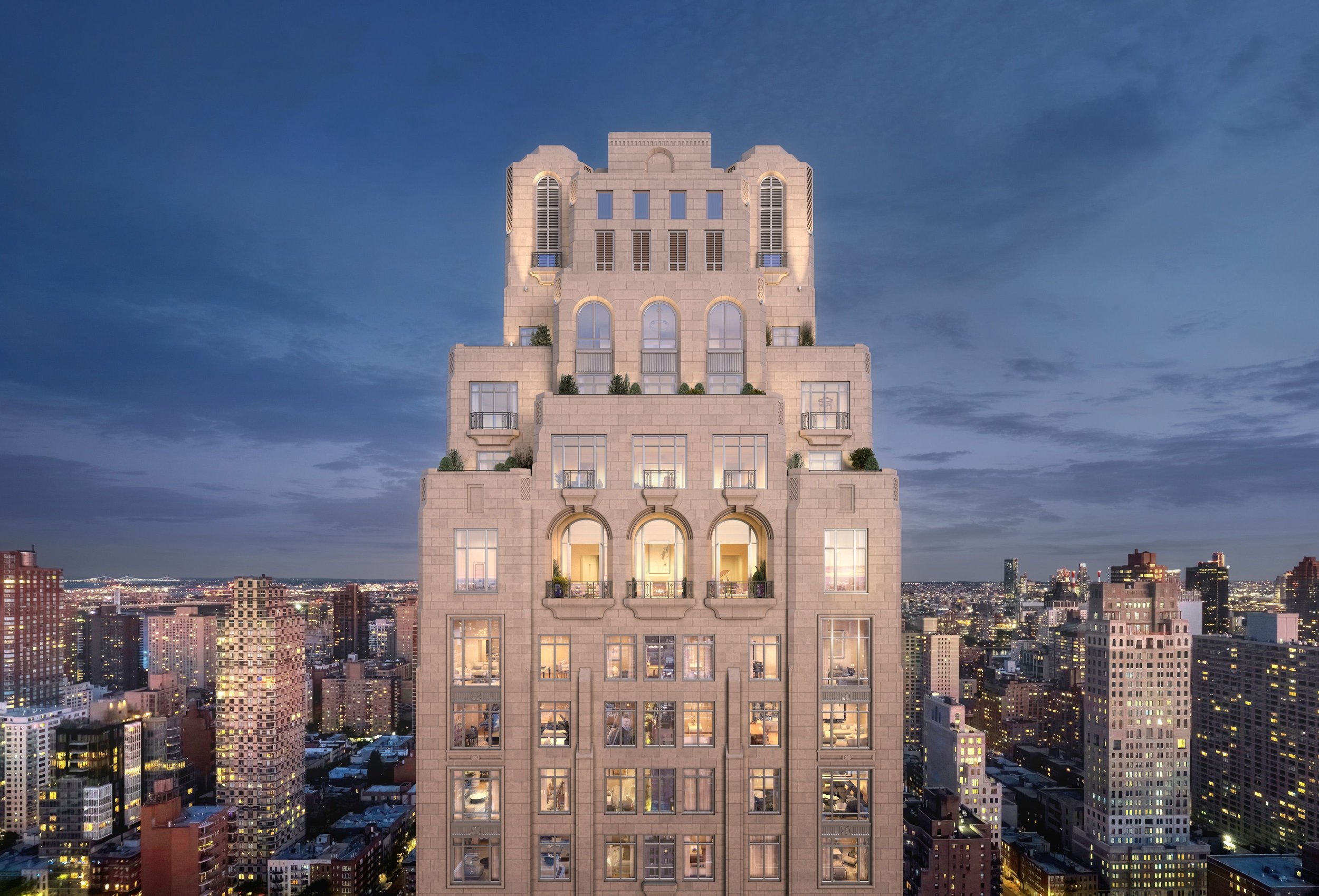   200 East 83rd Street    200 East 83rd , the new Upper East Side residential tower by Robert A.M. Stern Architects with interiors by Rottet Studio, is a celebration of the neighborhood’s architectural romance. Drawing inspiration from the grand stru