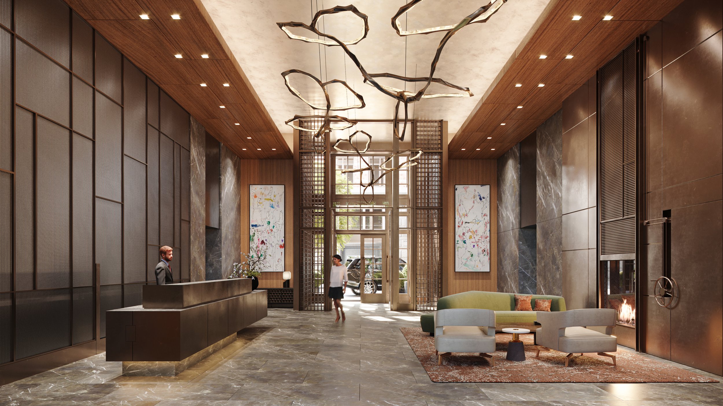  The building will also offer tailored programming and exclusive benefits and services through the unparalleled Related Life platform run by dedicated lifestyle experts for a hospitality-driven living experience.   Adjacent to the lobby is The Cortla