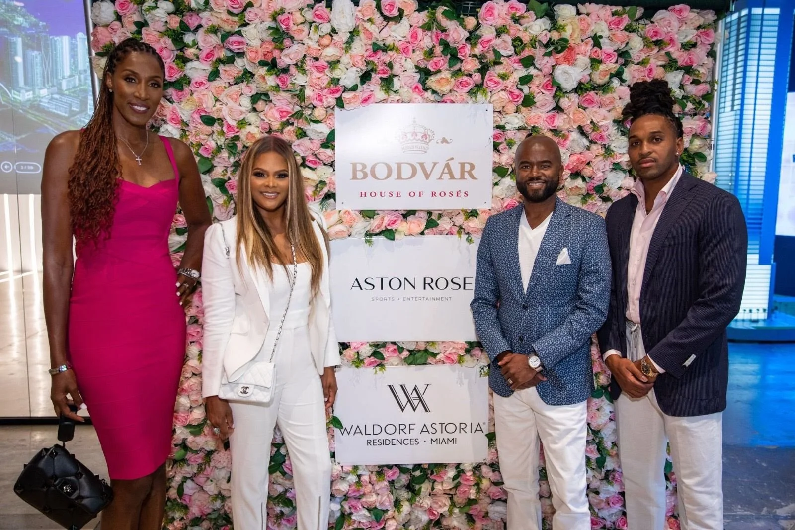 Aston Rose Sports + Entertainment Real Estate Firm Celebrated Their Florida Offices With Celebrities