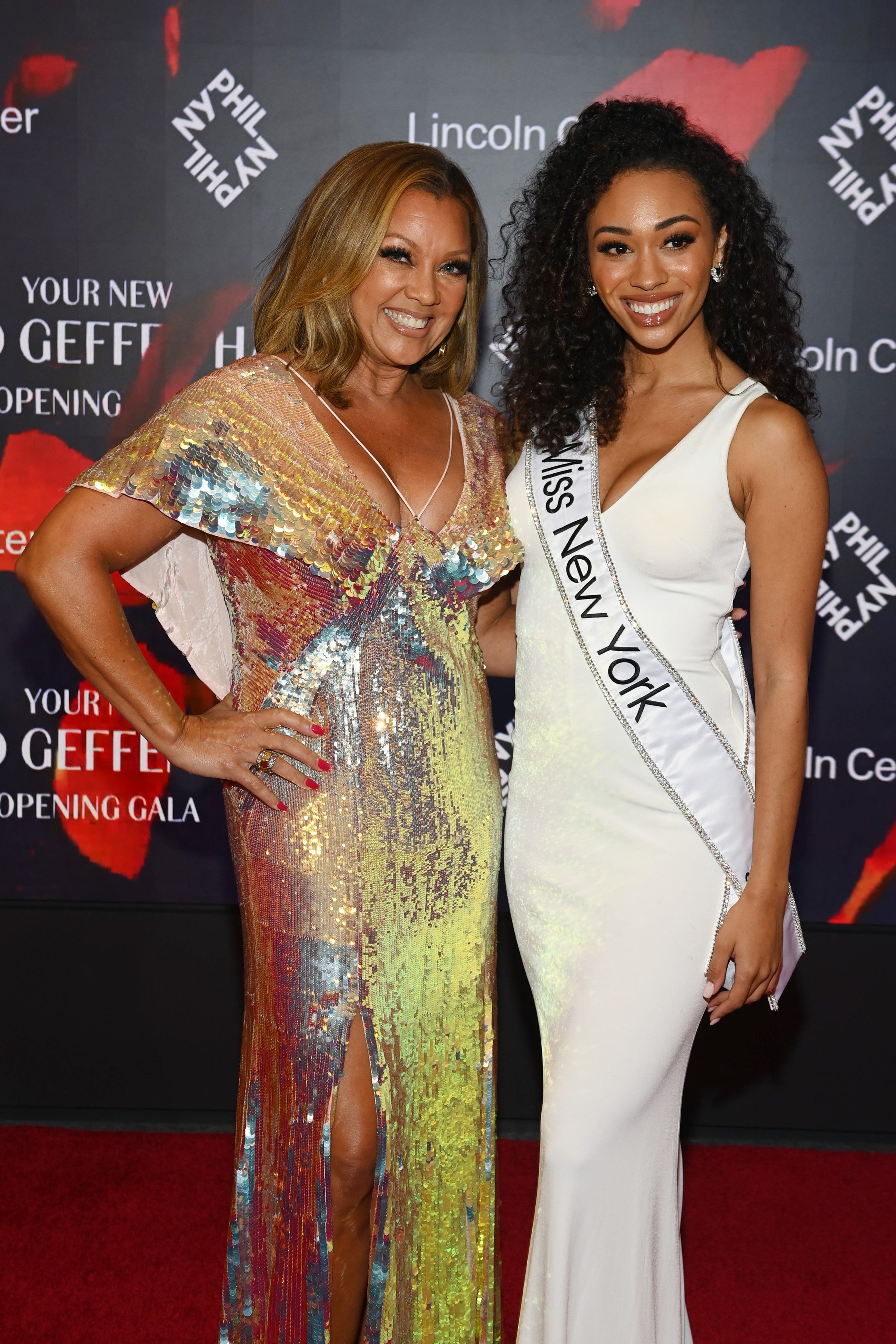  Vanessa Williams and Taryn Delanie Smith  (Photo by Dave Kotinsky/Getty Images for Lincoln Center &amp; The New York Philharmonic) 