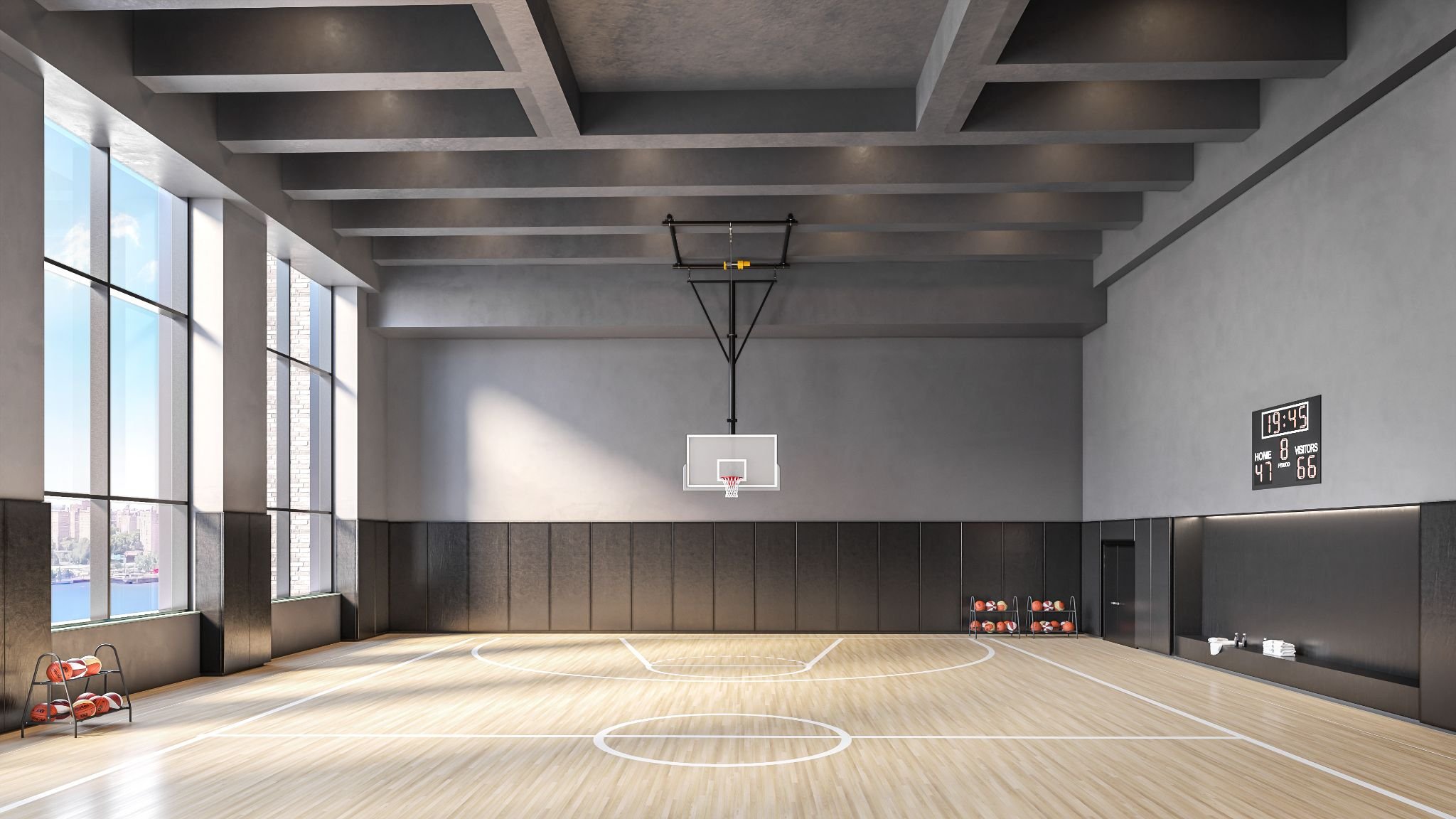 As March Madness Kicks Off, A Look At The Dreamiest Residential Basketball  Courts In NYC