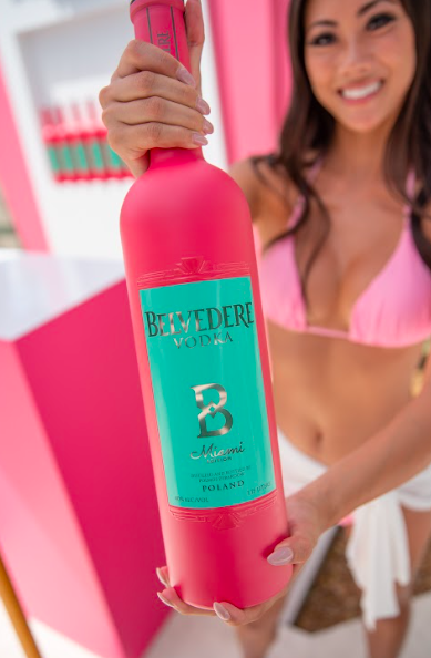 Belvedere Miami Exclusive Launch Party At Strawberry Moon 