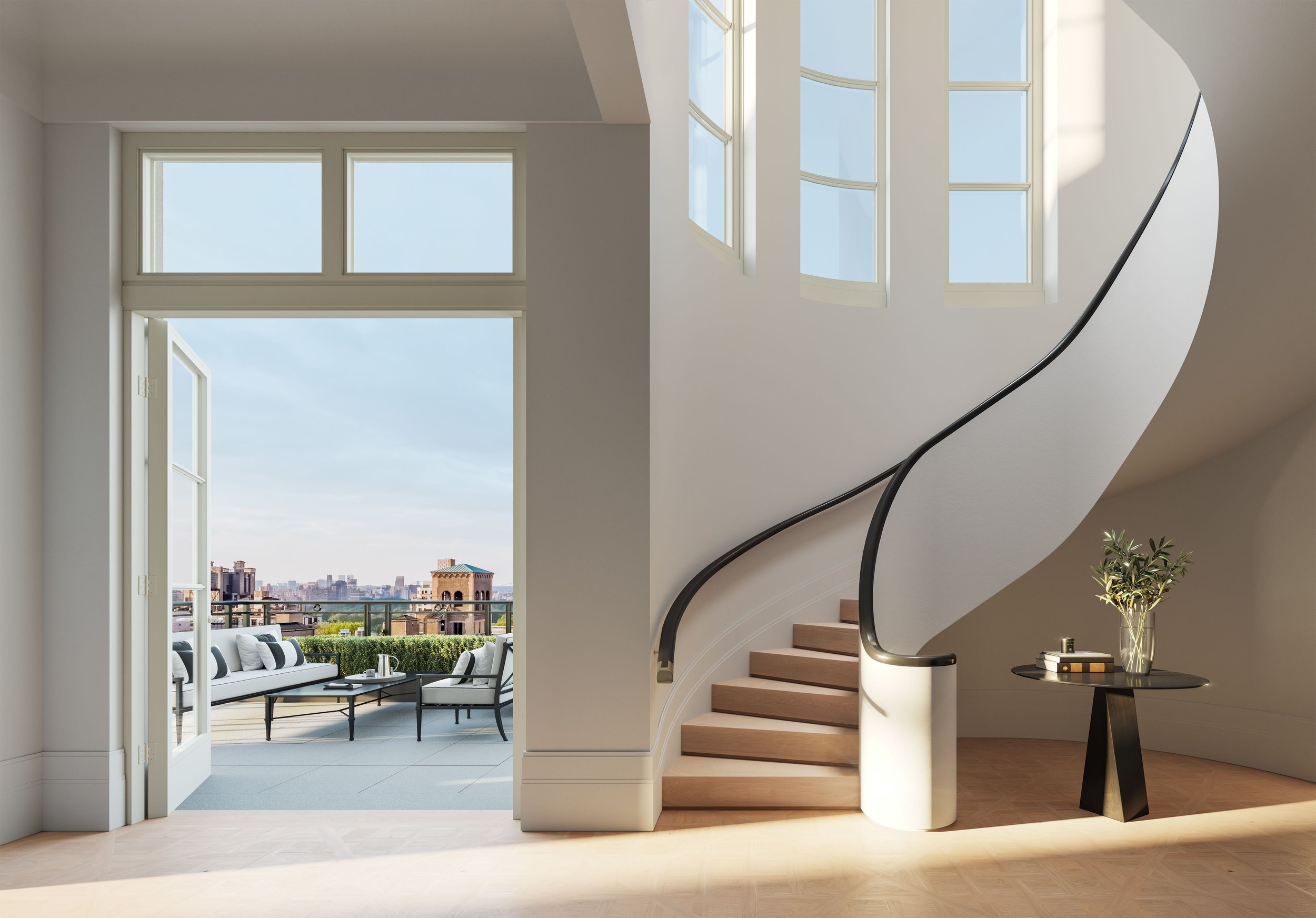  Located on the corner of Madison Avenue and 86th Street and just one block from Central Park, the 13-story, Robert A.M. Stern Architects-designed building creates a new architectural legacy on the Upper East Side. Reminiscent of the neighborhood’s d