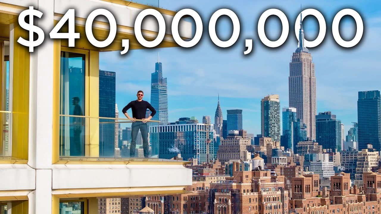 High Above the Hustle: A Peek into New York's $40 Million Penthouse Paradise
