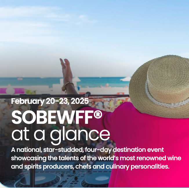 Tickets On Sale Now For The 24th Annual Food Network South Beach Wine &amp; Food Festival