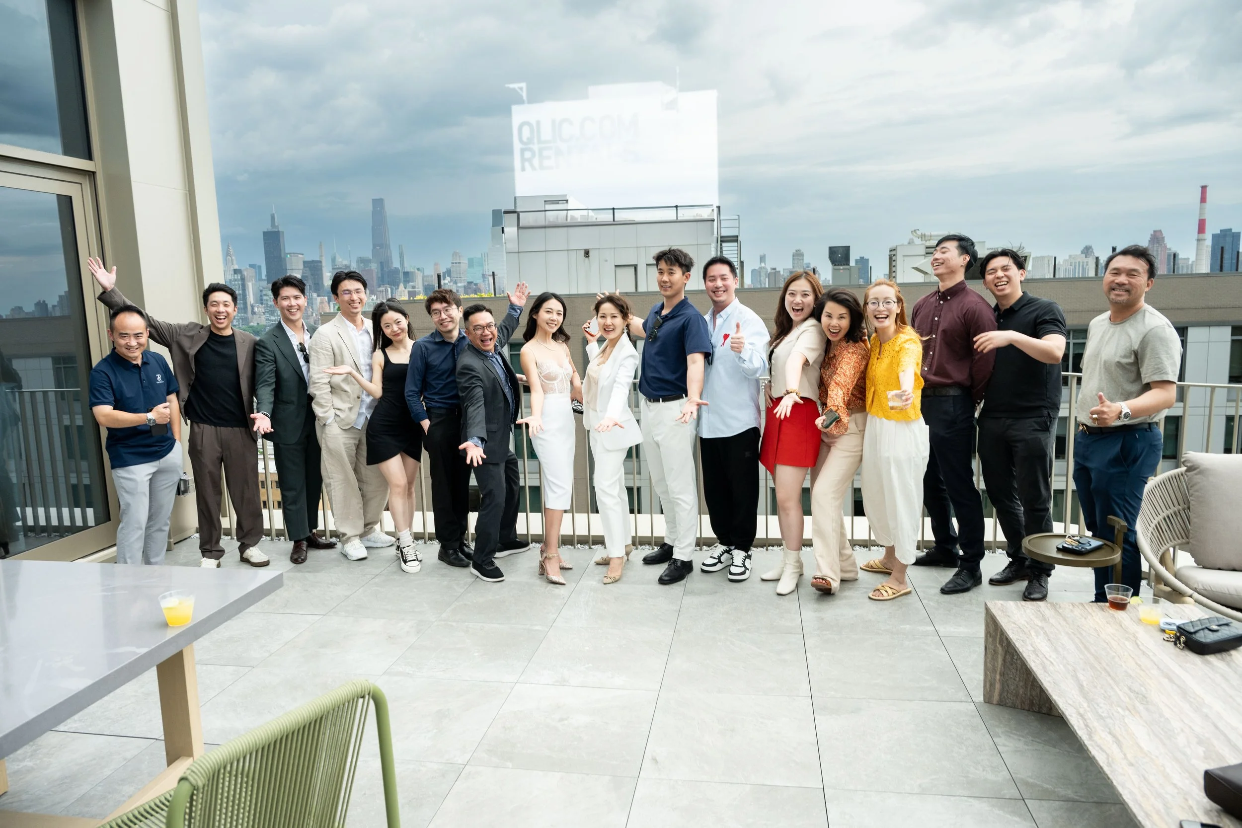 19th Floor Rooftop Group Photo