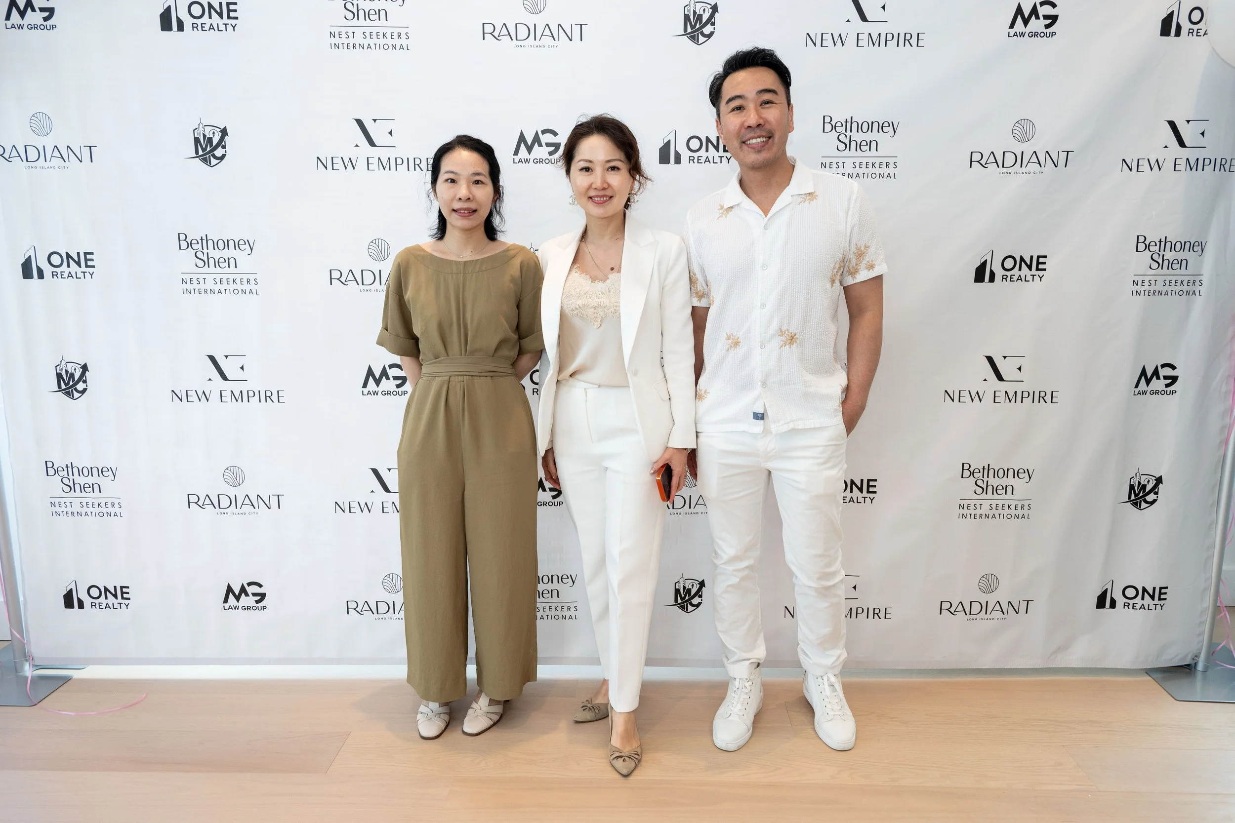 Leslie Ling, Ellen Qian, Loke Chan