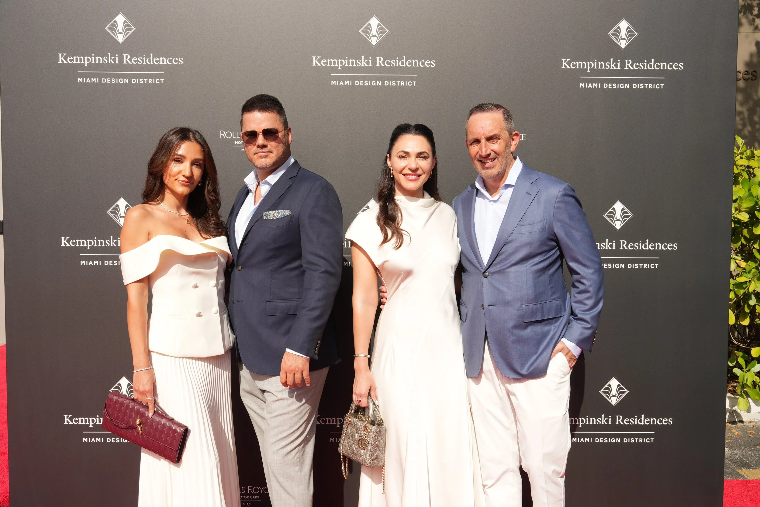 Raluca and Christian Quintero, Ruxandra and Joe DaGrosa 