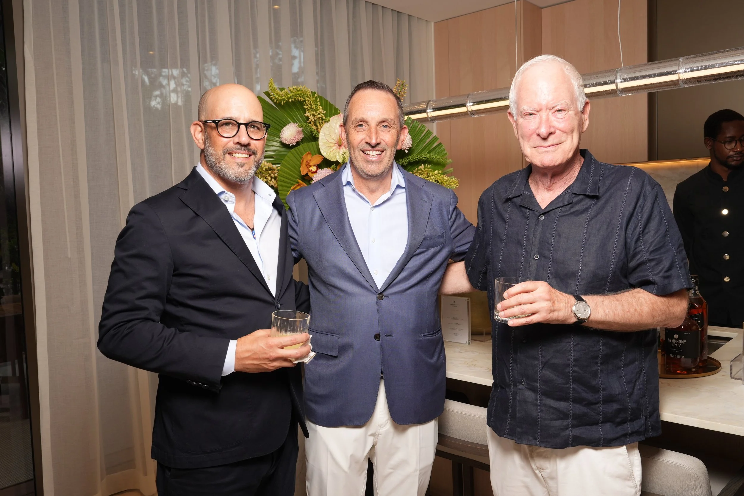 Seth Goldman, Joe DaGrosa, Avi Sizman (buyer).JPG