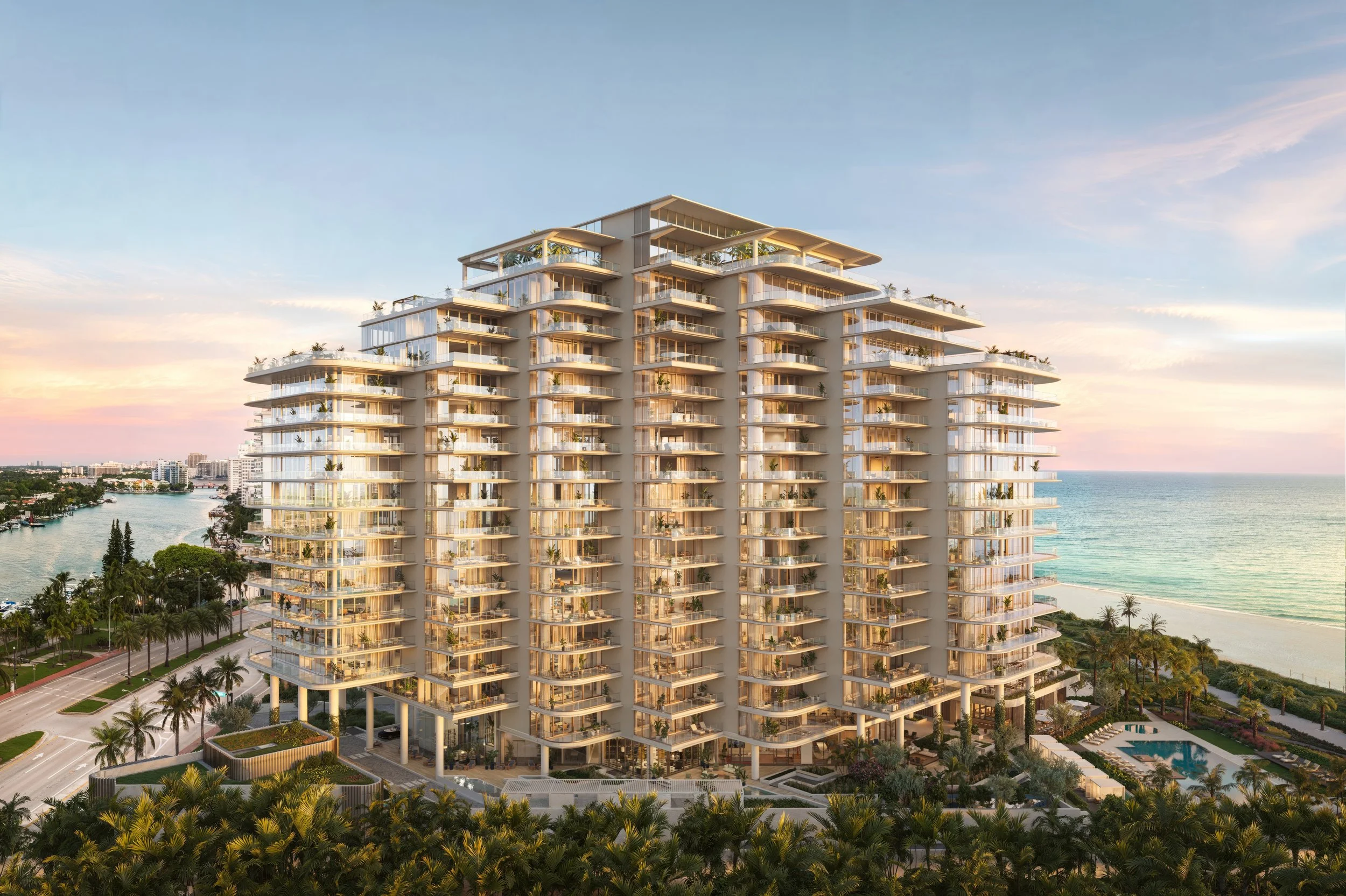 Miami's 2027 Class: Three Luxury Towers Actually Close to Delivery