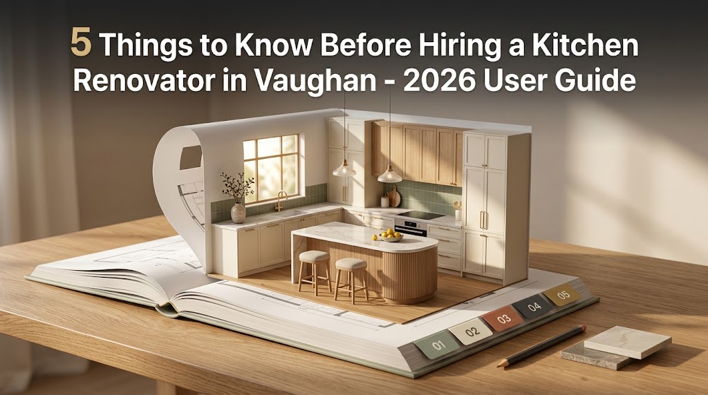 5 Things to Know Before Hiring a Kitchen Renovator in Vaughan - 2026 User Guide