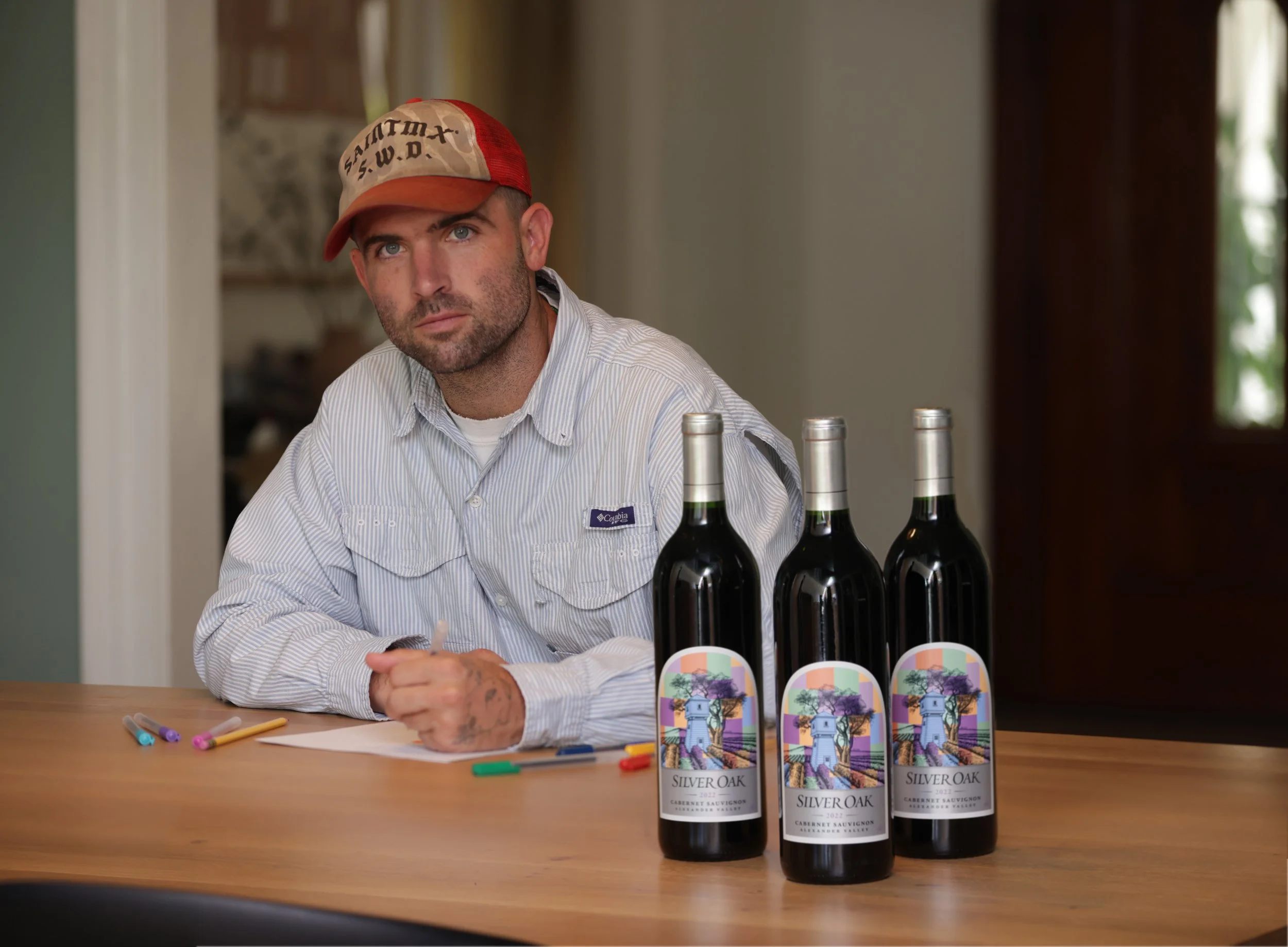 Sean Wotherspoon Designs a Collectible Label for Silver Oak